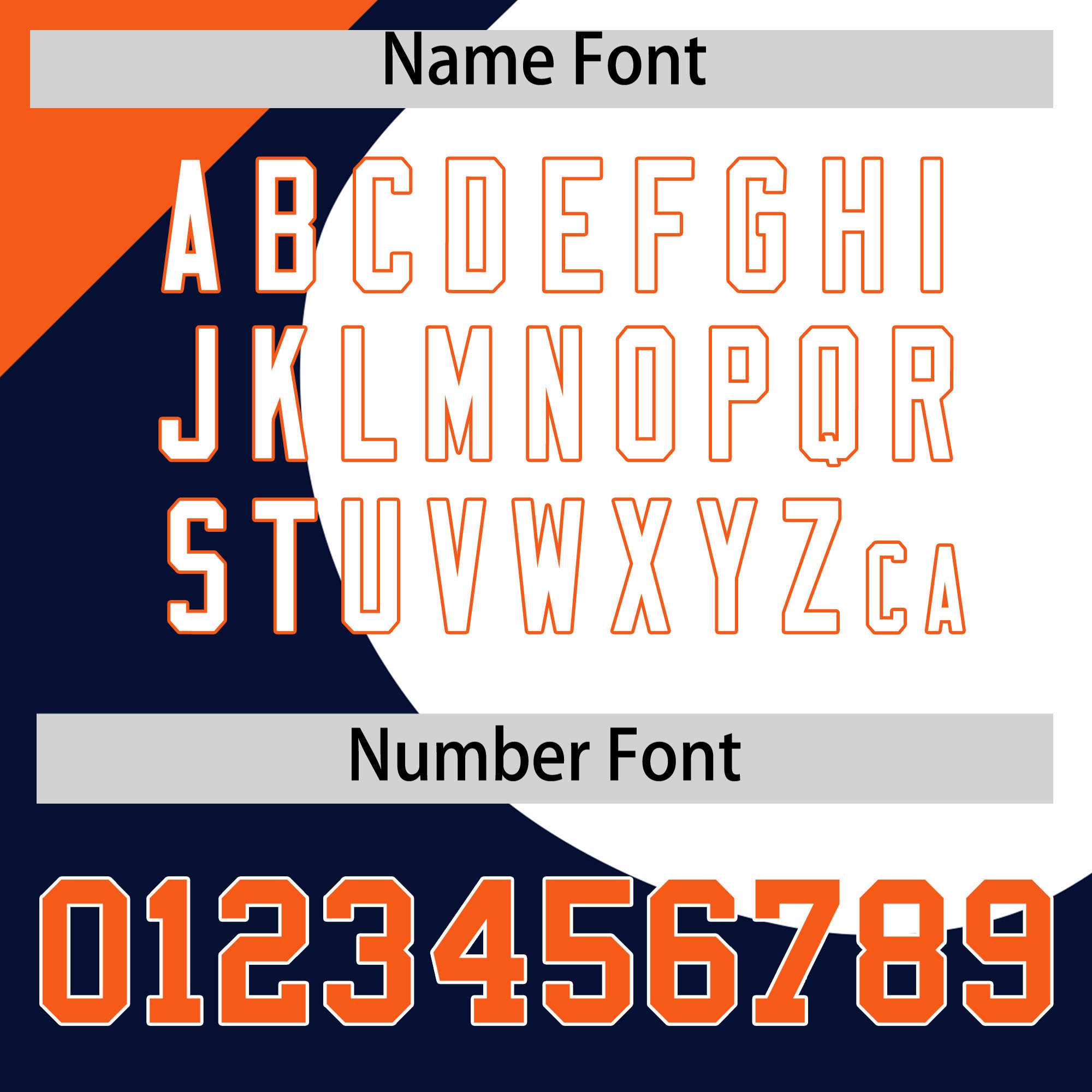 Custom Navy Orange-White Color Block Personalized Half Heart Pattern Authentic Baseball Jersey| KXKSHOP