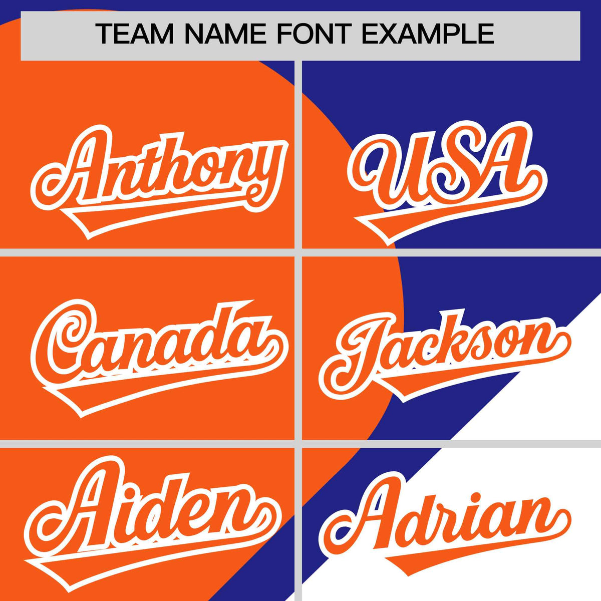 Custom Royal Orange-White Color Block Personalized Half Heart Pattern Authentic Baseball Jersey| KXKSHOP