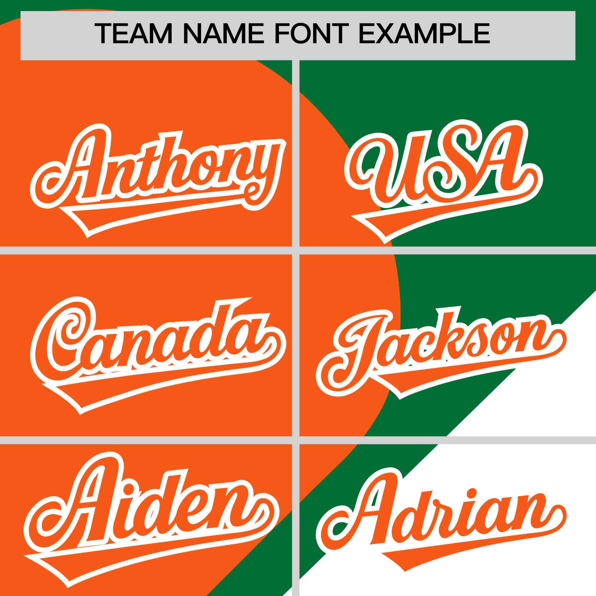 Custom Kelly Green Orange-White Color Block Personalized Half Heart Pattern Authentic Baseball Jersey| KXKSHOP