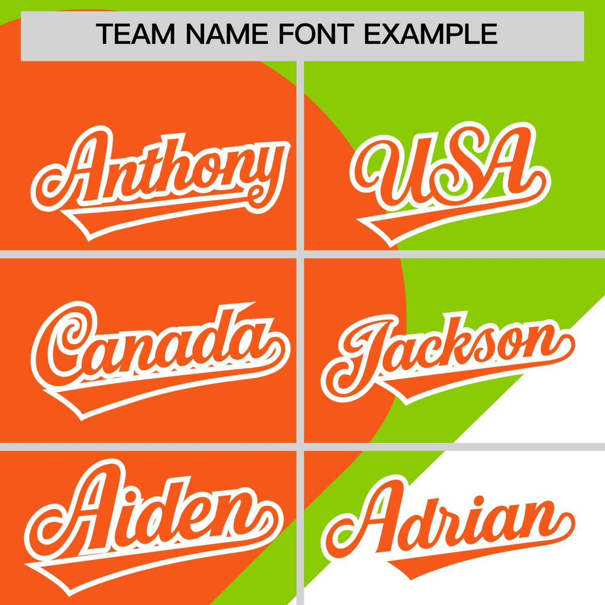 Custom Neon Green Orange-White Color Block Personalized Half Heart Pattern Authentic Baseball Jersey| KXKSHOP