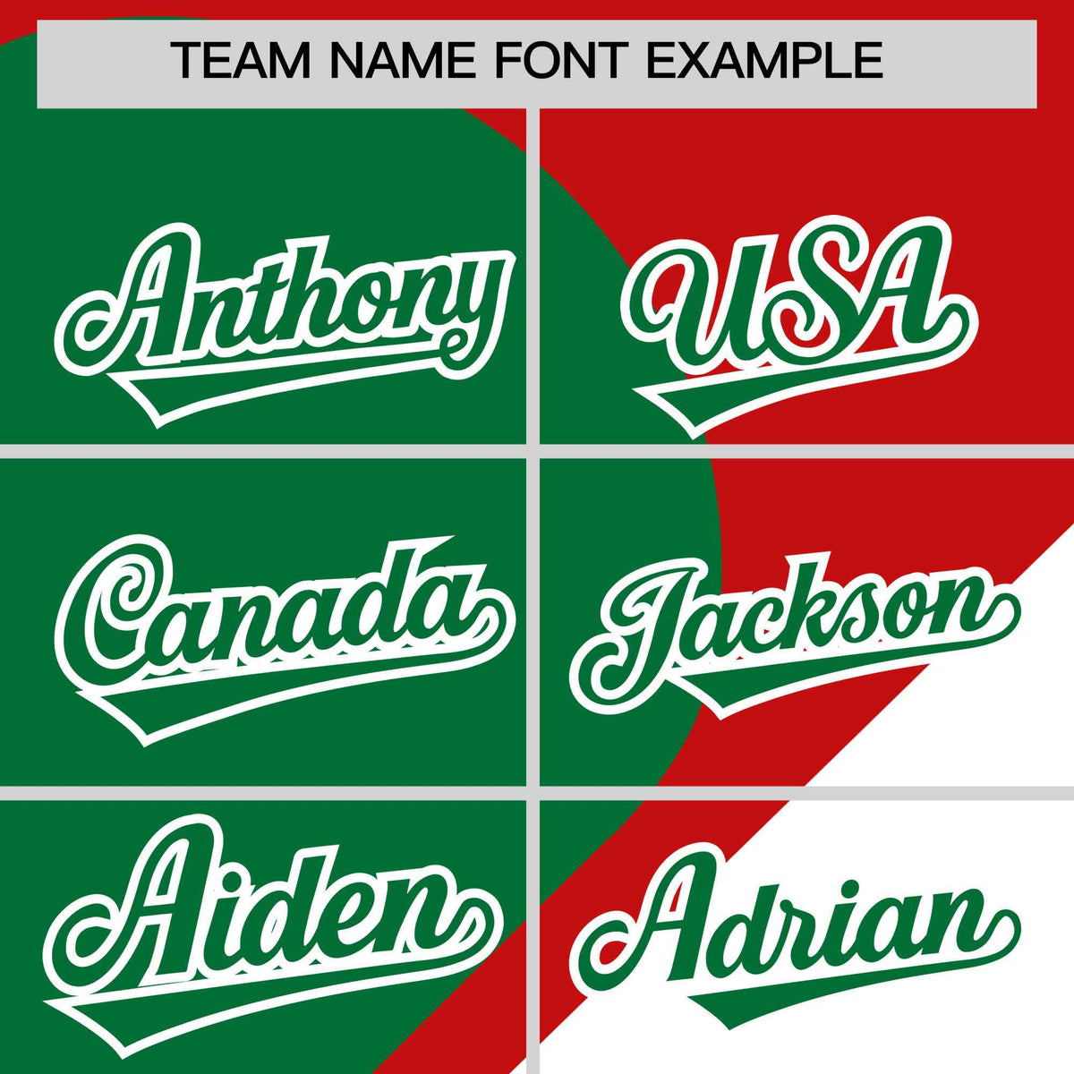 Custom Red Kelly Green-White Color Block Personalized Half Heart Pattern Authentic Baseball Jersey| KXKSHOP