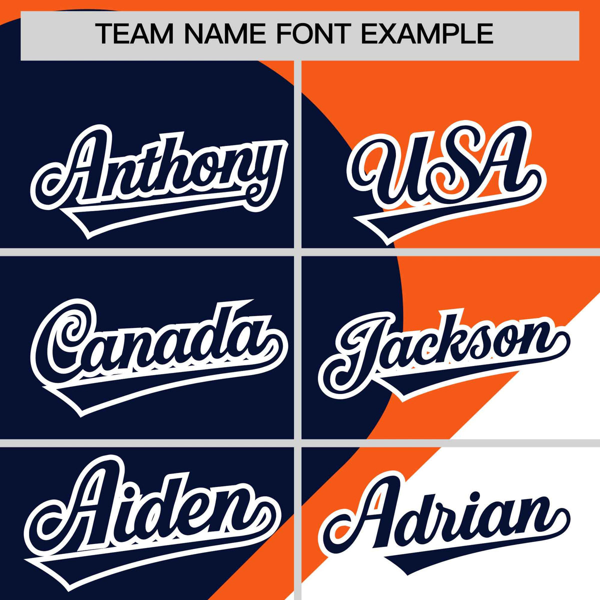 Custom Orange Navy-White Color Block Personalized Half Heart Pattern Authentic Baseball Jersey| KXKSHOP