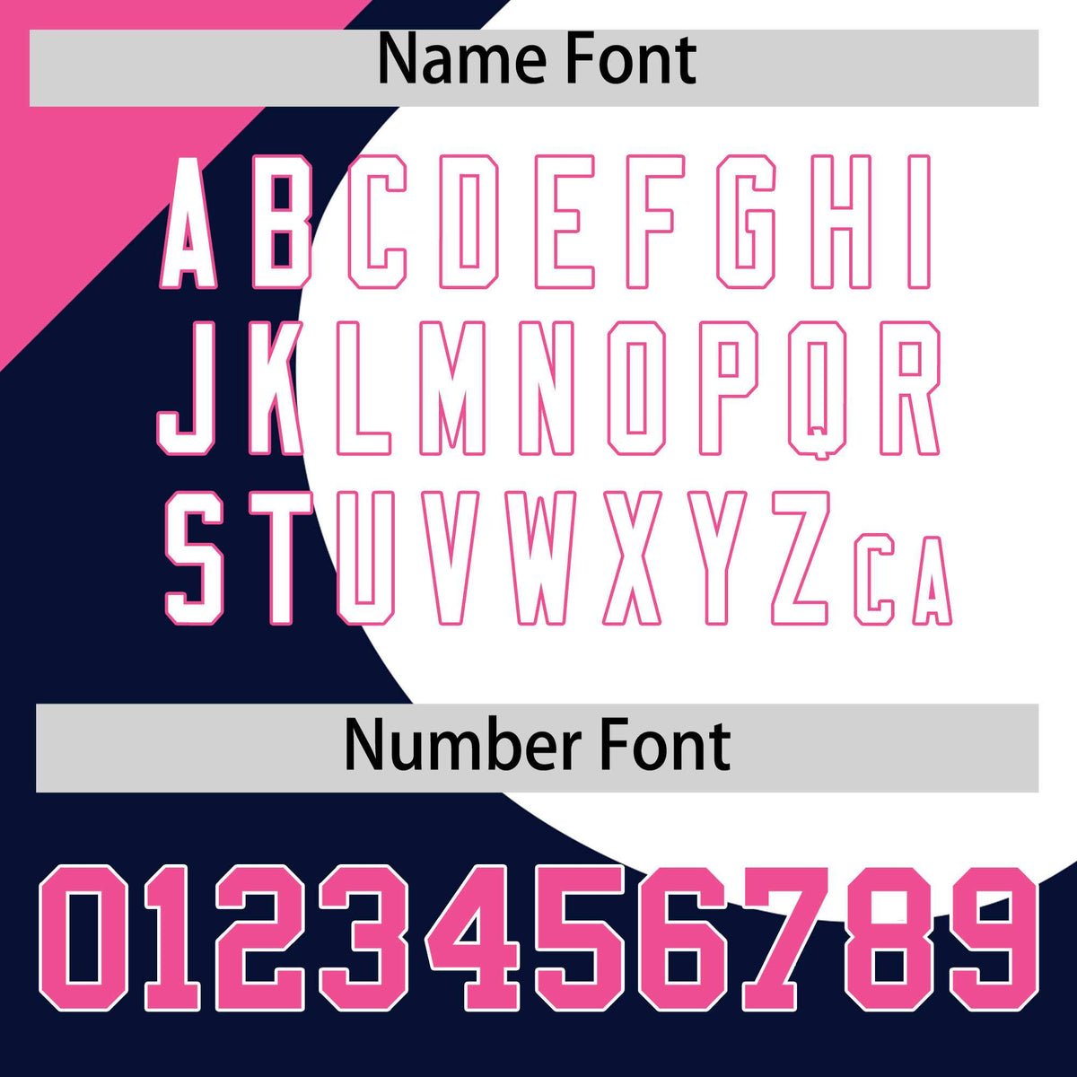 Custom Navy Pink-White Color Block Personalized Half Heart Pattern Authentic Baseball Jersey| KXKSHOP