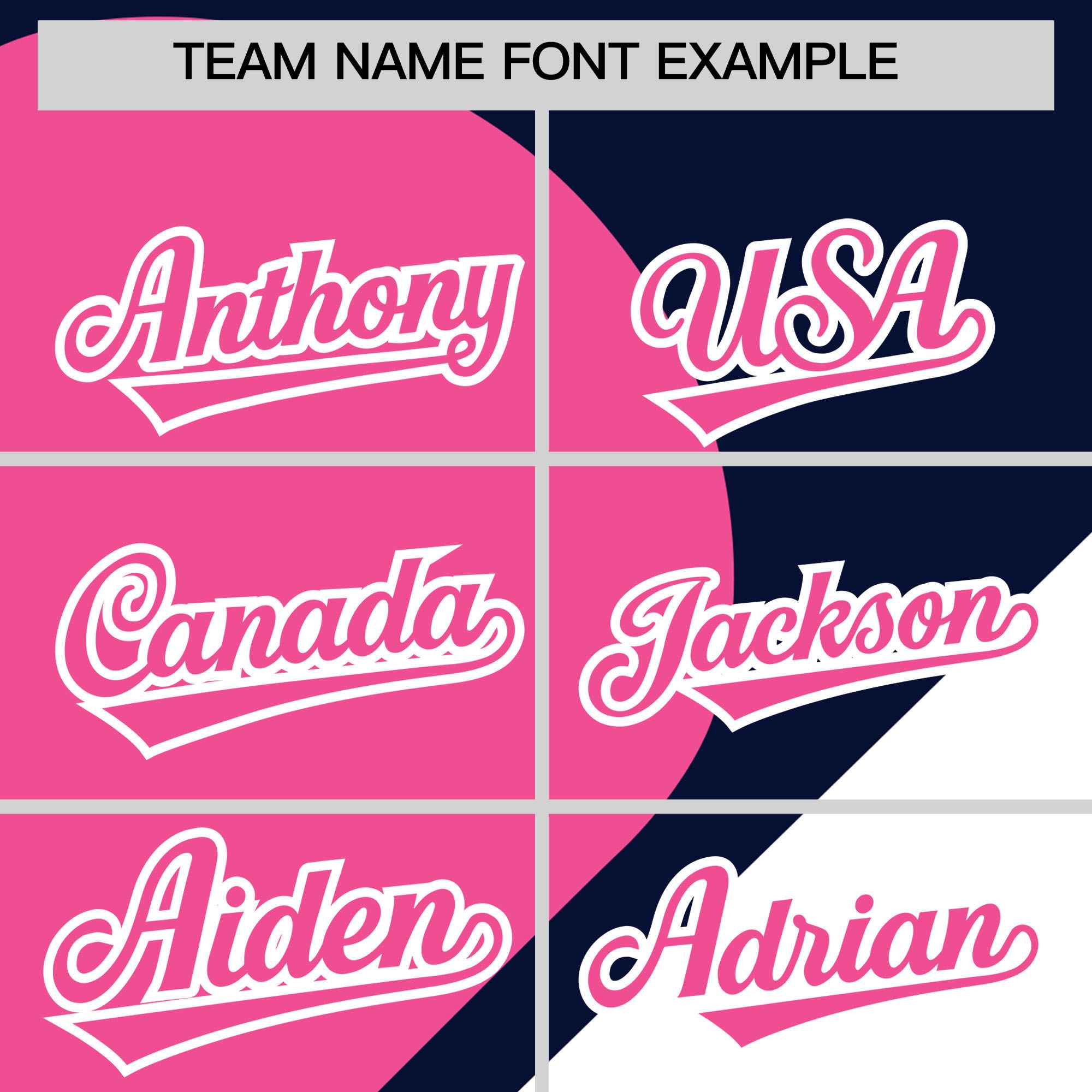 Custom Navy Pink-White Color Block Personalized Half Heart Pattern Authentic Baseball Jersey| KXKSHOP