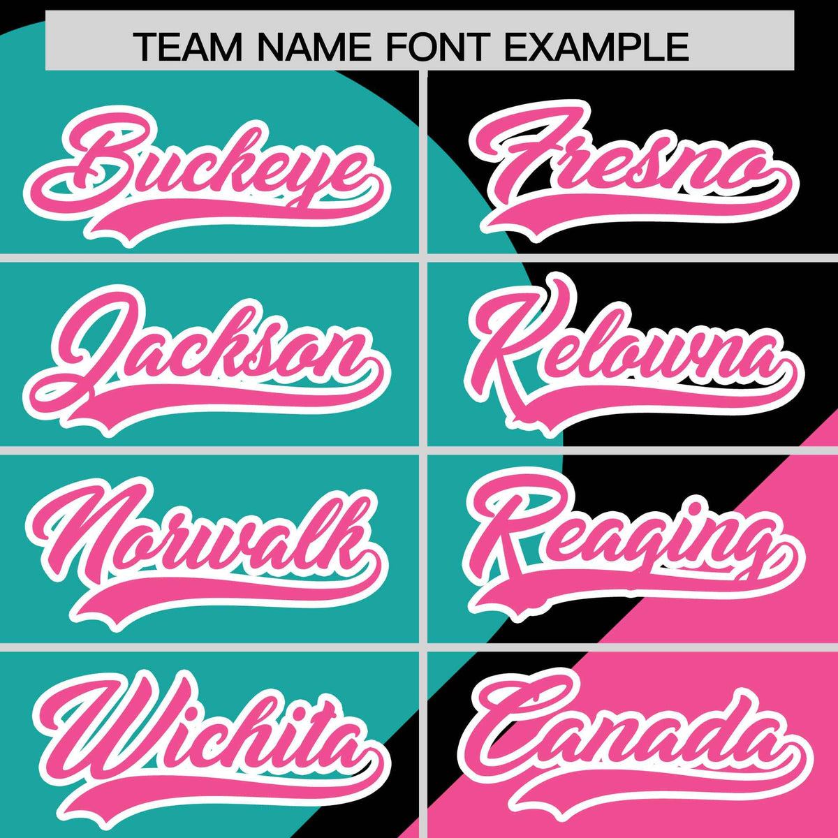 Custom Black Aqua-Pink Color Block Personalized Half Heart Pattern Authentic Baseball Jersey| KXKSHOP