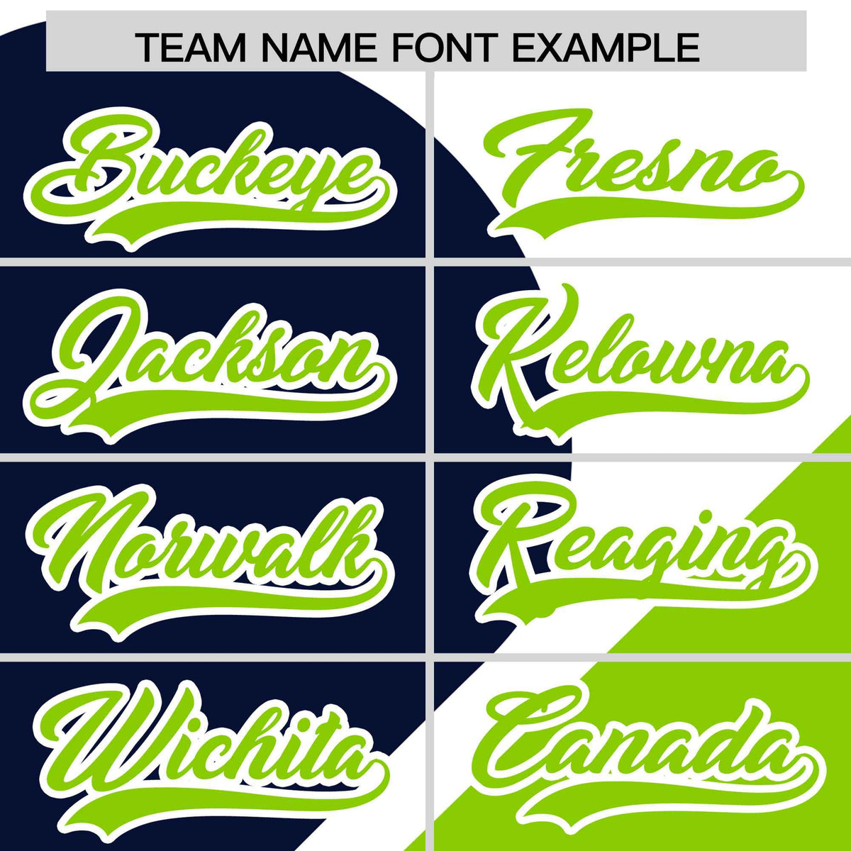 Custom White Navy-Neon Green Color Block Personalized Half Heart Pattern Authentic Baseball Jersey| KXKSHOP