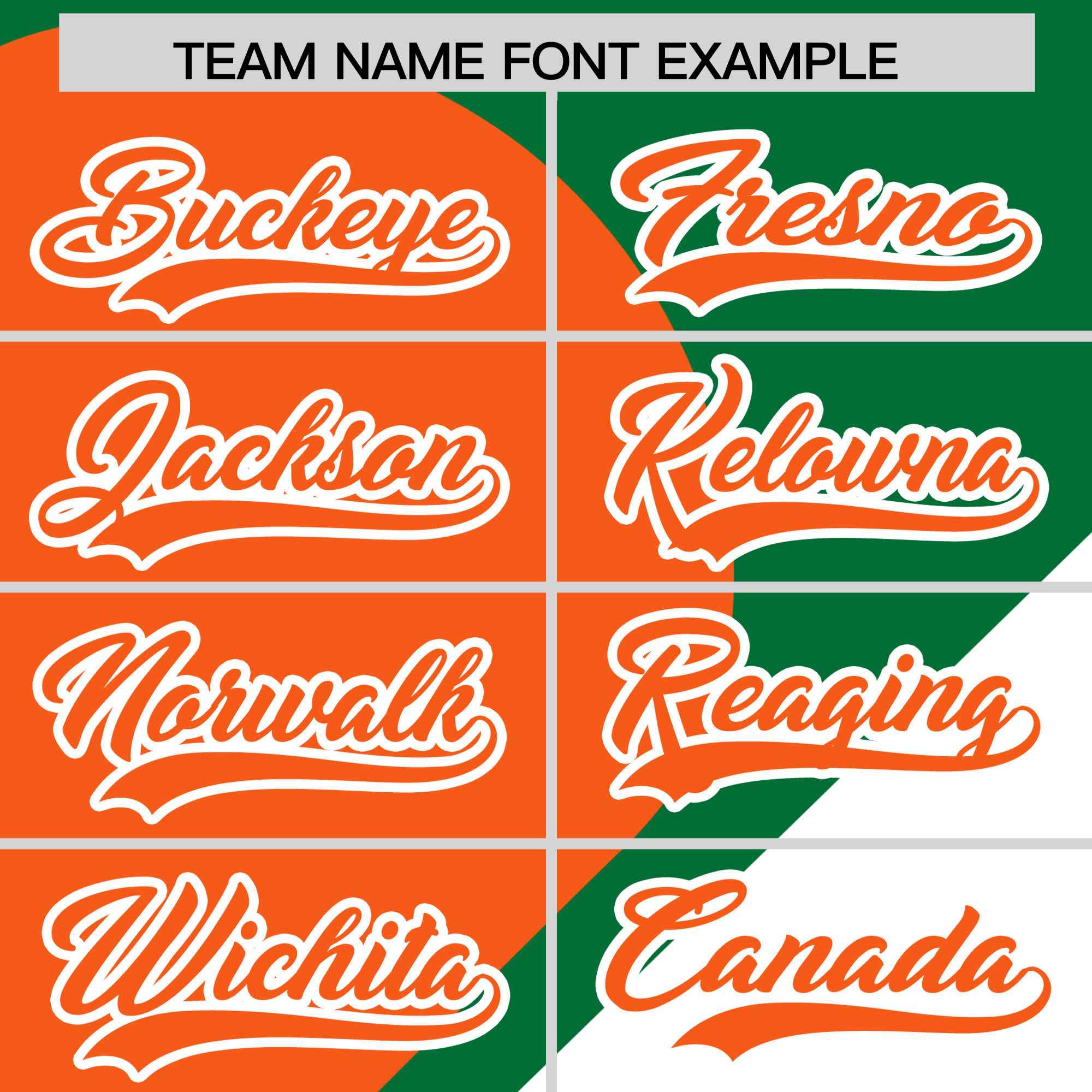 Custom Kelly Green Orange-White Color Block Personalized Half Heart Pattern Authentic Baseball Jersey| KXKSHOP