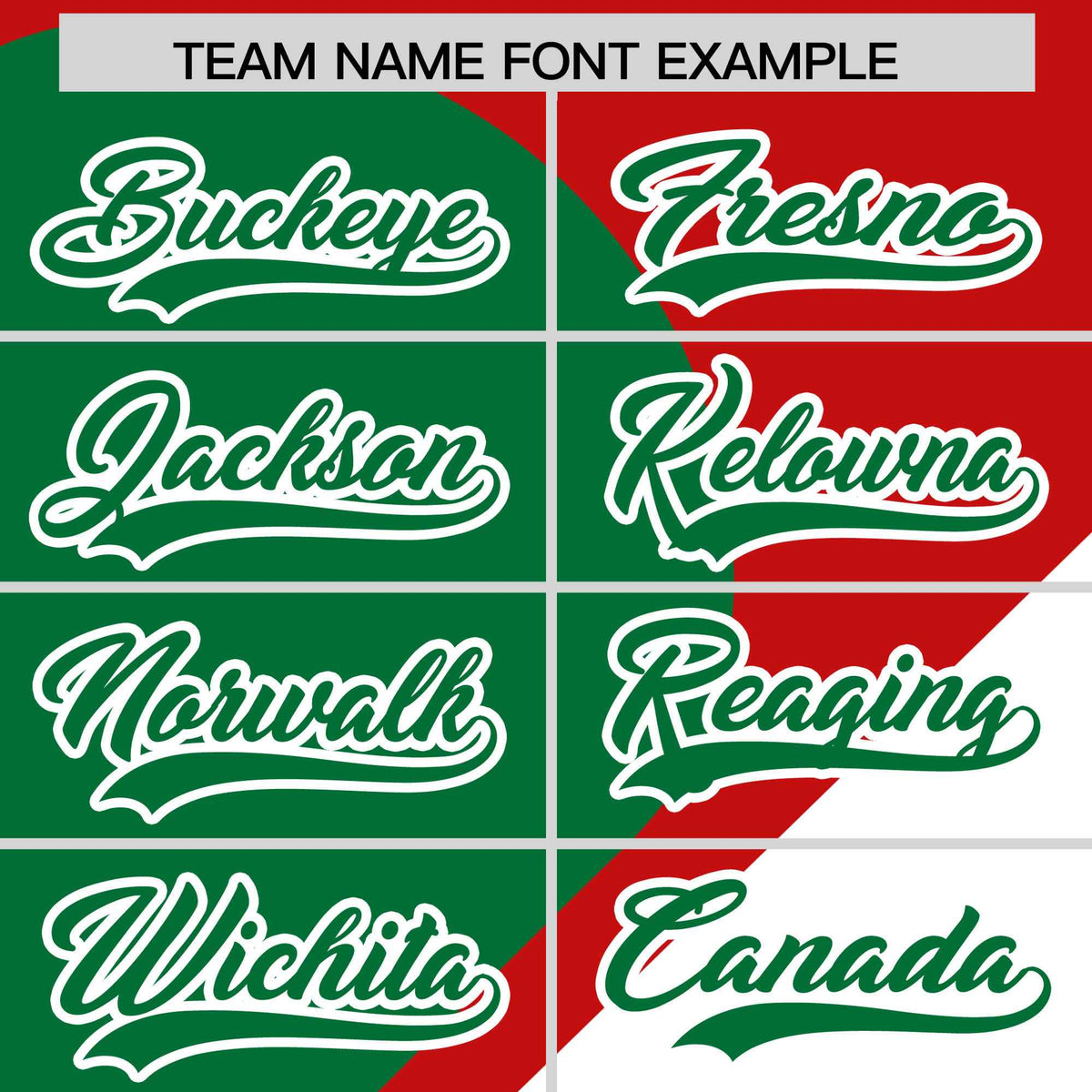 Custom Red Kelly Green-White Color Block Personalized Half Heart Pattern Authentic Baseball Jersey| KXKSHOP