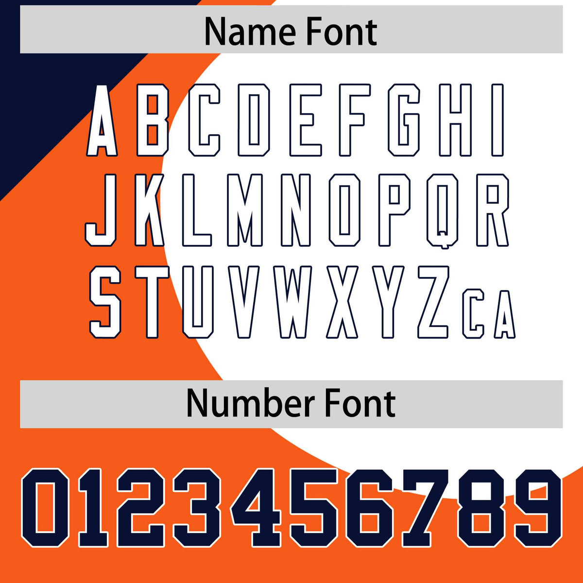 Custom Orange Navy-White Color Block Personalized Half Heart Pattern Authentic Baseball Jersey| KXKSHOP