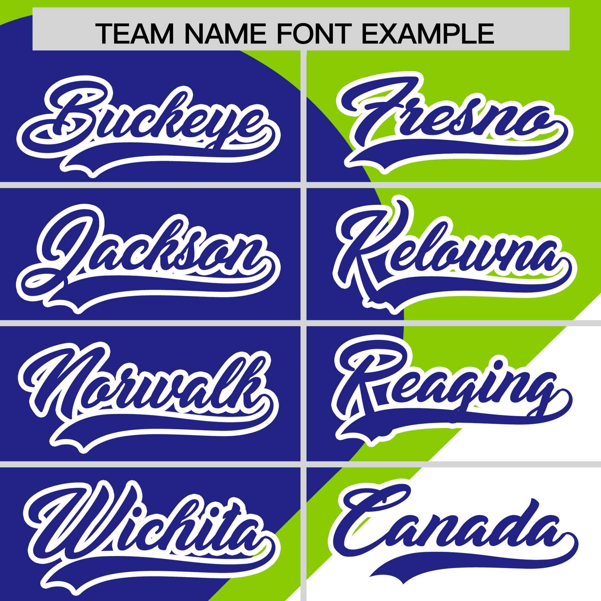 Custom Neon Green Royal-White Color Block Personalized Half Heart Pattern Authentic Baseball Jersey| KXKSHOP