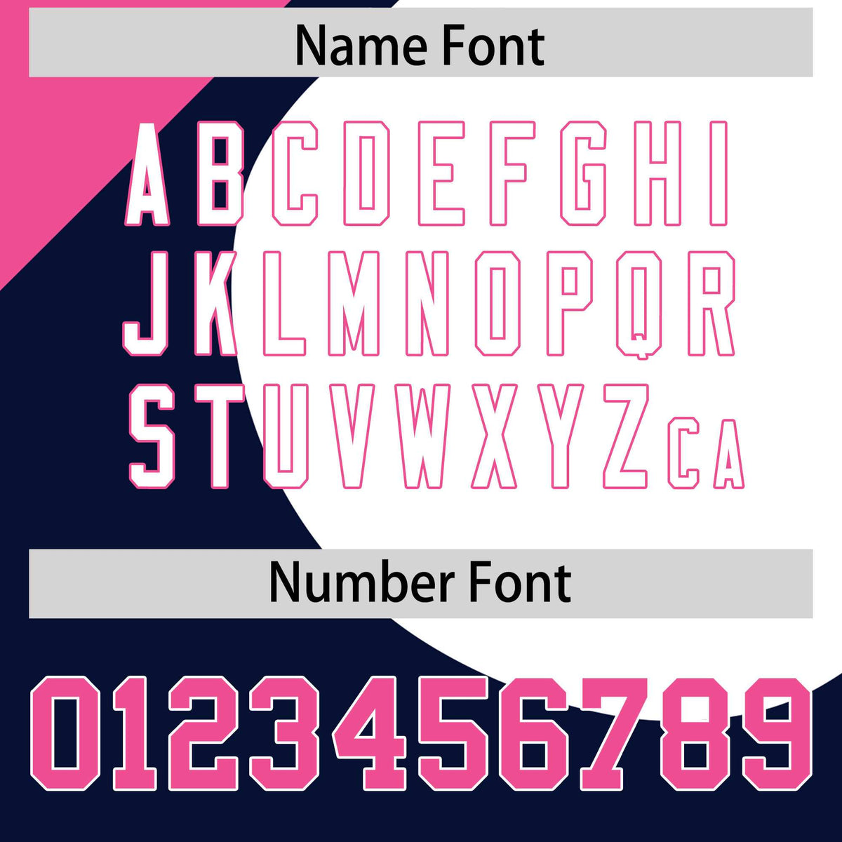 Custom Navy Pink-White Color Block Personalized Half Heart Pattern Authentic Baseball Jersey| KXKSHOP