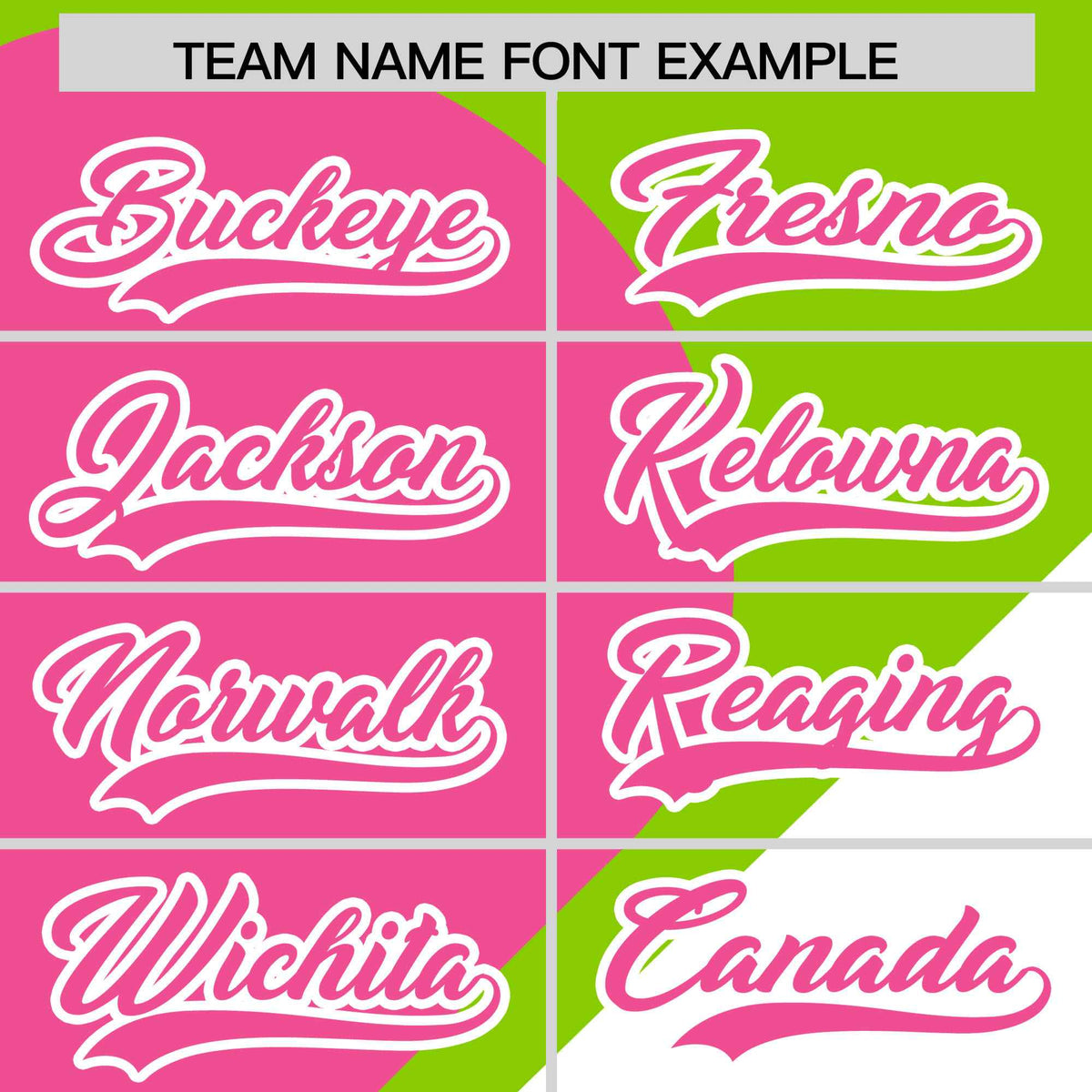 Custom Neon Green Pink-White Color Block Personalized Half Heart Pattern Authentic Baseball Jersey| KXKSHOP