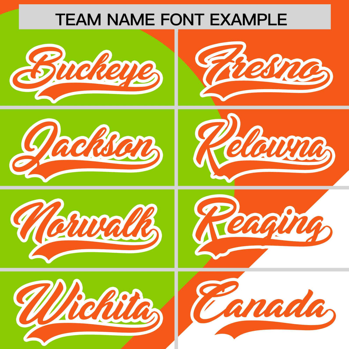 Custom Orange Neon Green-White Color Block Personalized Half Heart Pattern Authentic Baseball Jersey| KXKSHOP