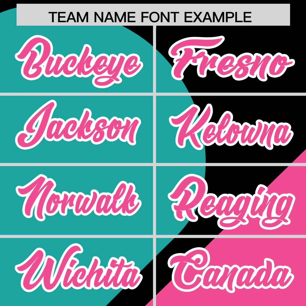 Custom Black Aqua-Pink Color Block Personalized Half Heart Pattern Authentic Baseball Jersey| KXKSHOP