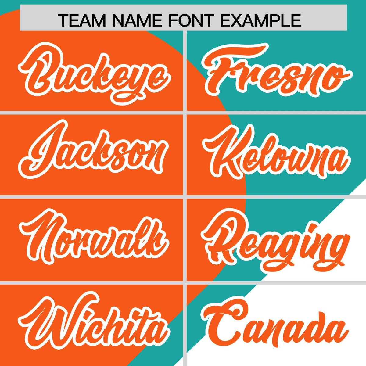 Custom Aqua Orange-White Color Block Personalized Half Heart Pattern Authentic Baseball Jersey| KXKSHOP