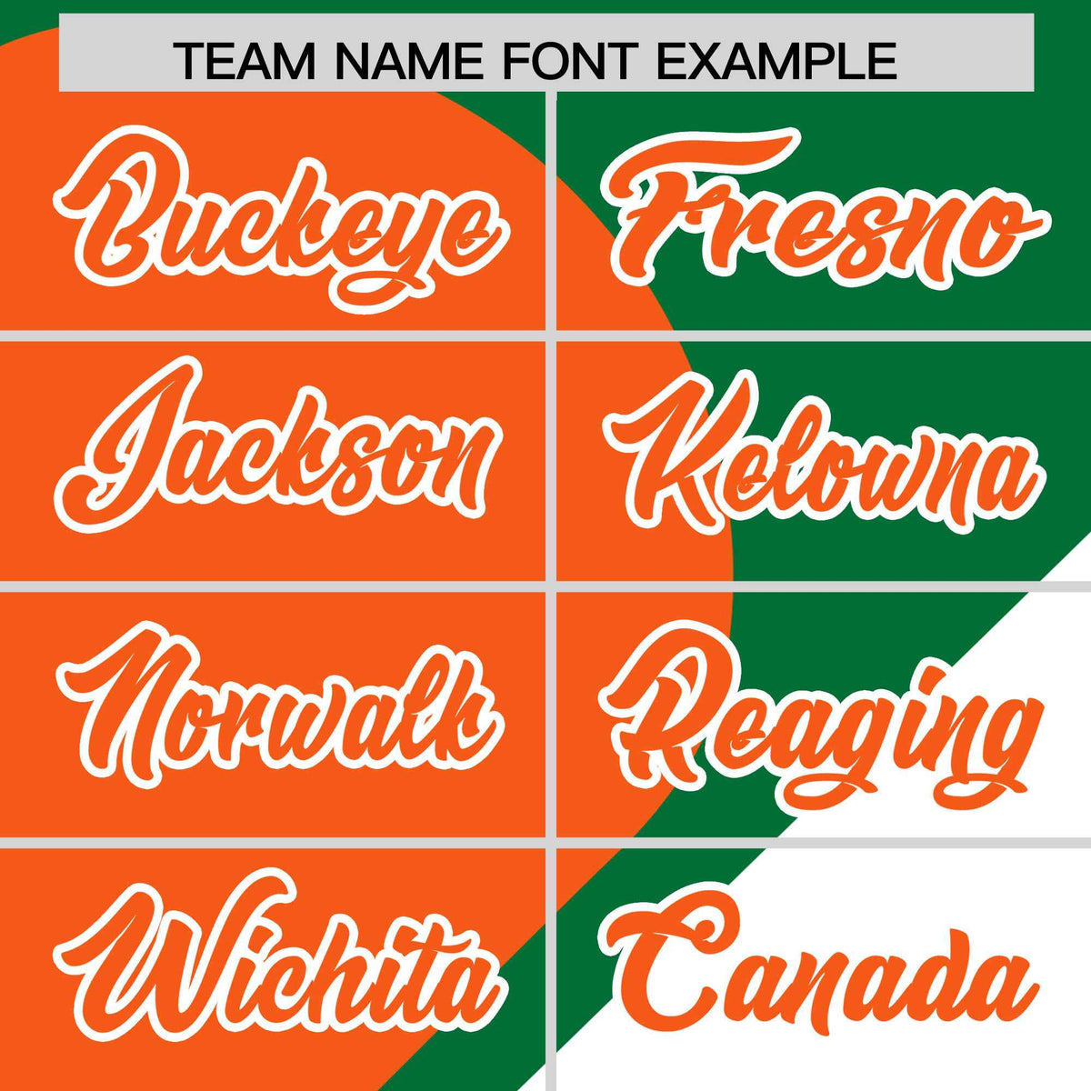 Custom Kelly Green Orange-White Color Block Personalized Half Heart Pattern Authentic Baseball Jersey| KXKSHOP