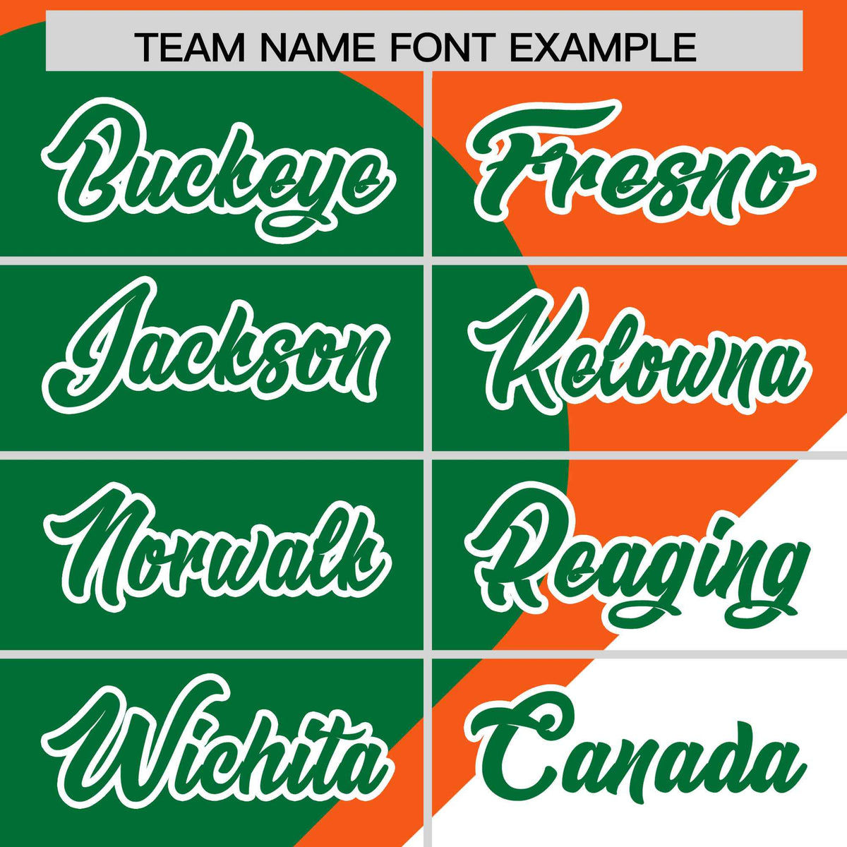 Custom Orange Kelly Green-White Color Block Personalized Half Heart Pattern Authentic Baseball Jersey| KXKSHOP