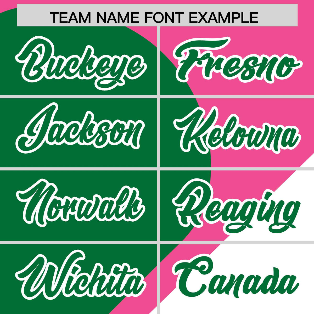 Custom Pink Kelly Green-White Color Block Personalized Half Heart Pattern Authentic Baseball Jersey| KXKSHOP