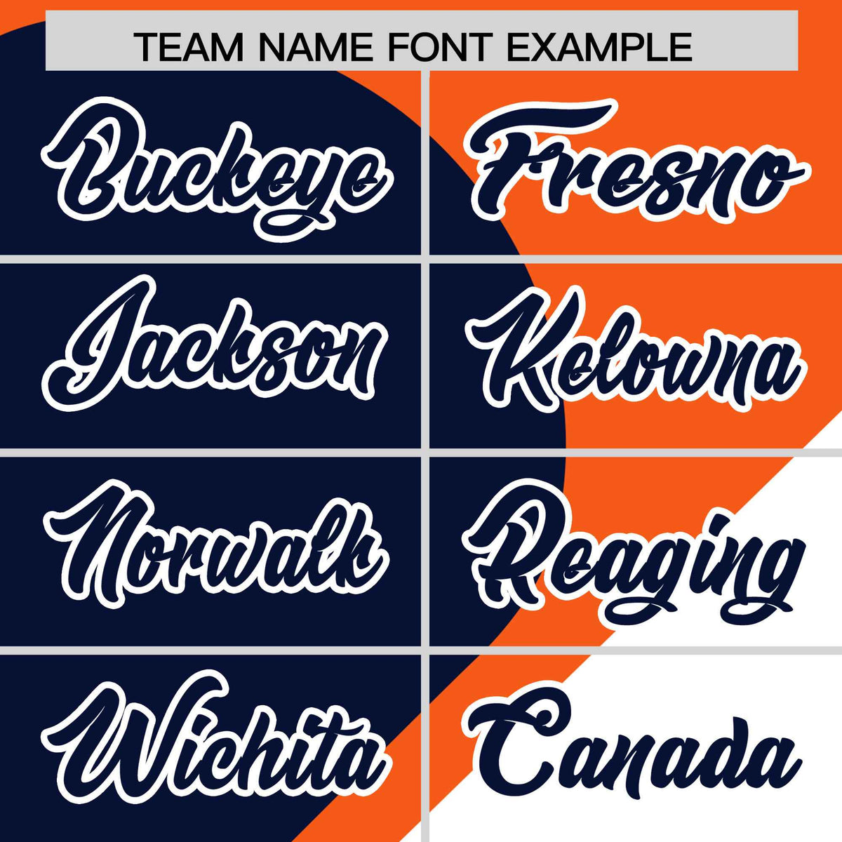 Custom Orange Navy-White Color Block Personalized Half Heart Pattern Authentic Baseball Jersey| KXKSHOP