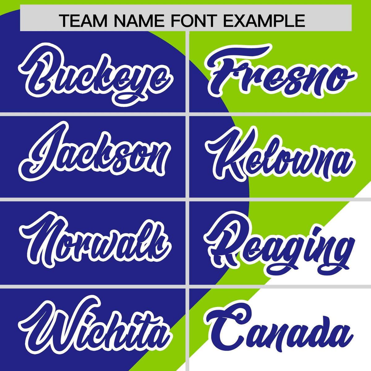 Custom Neon Green Royal-White Color Block Personalized Half Heart Pattern Authentic Baseball Jersey| KXKSHOP