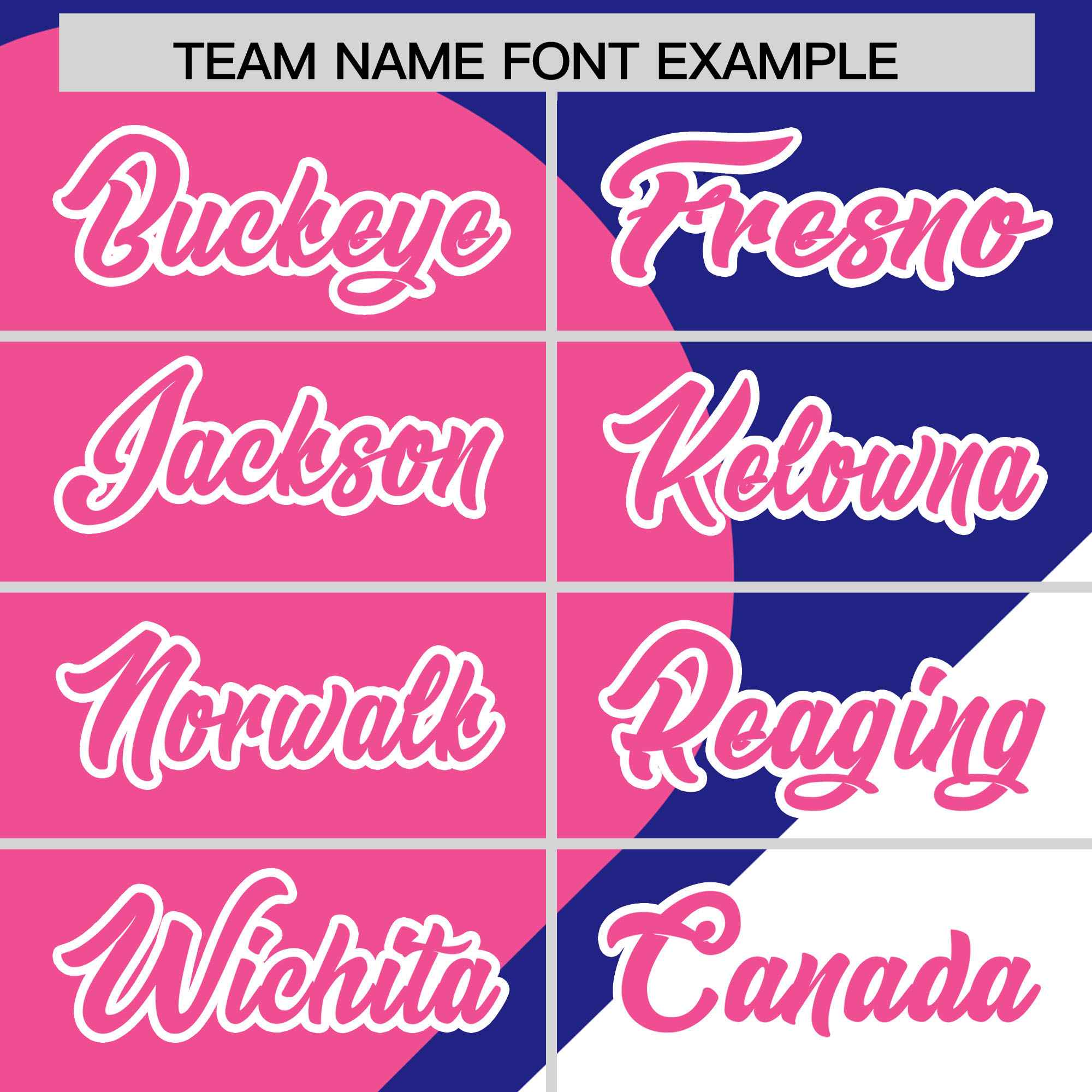 Custom Royal Pink-White Color Block Personalized Half Heart Pattern Authentic Baseball Jersey| KXKSHOP