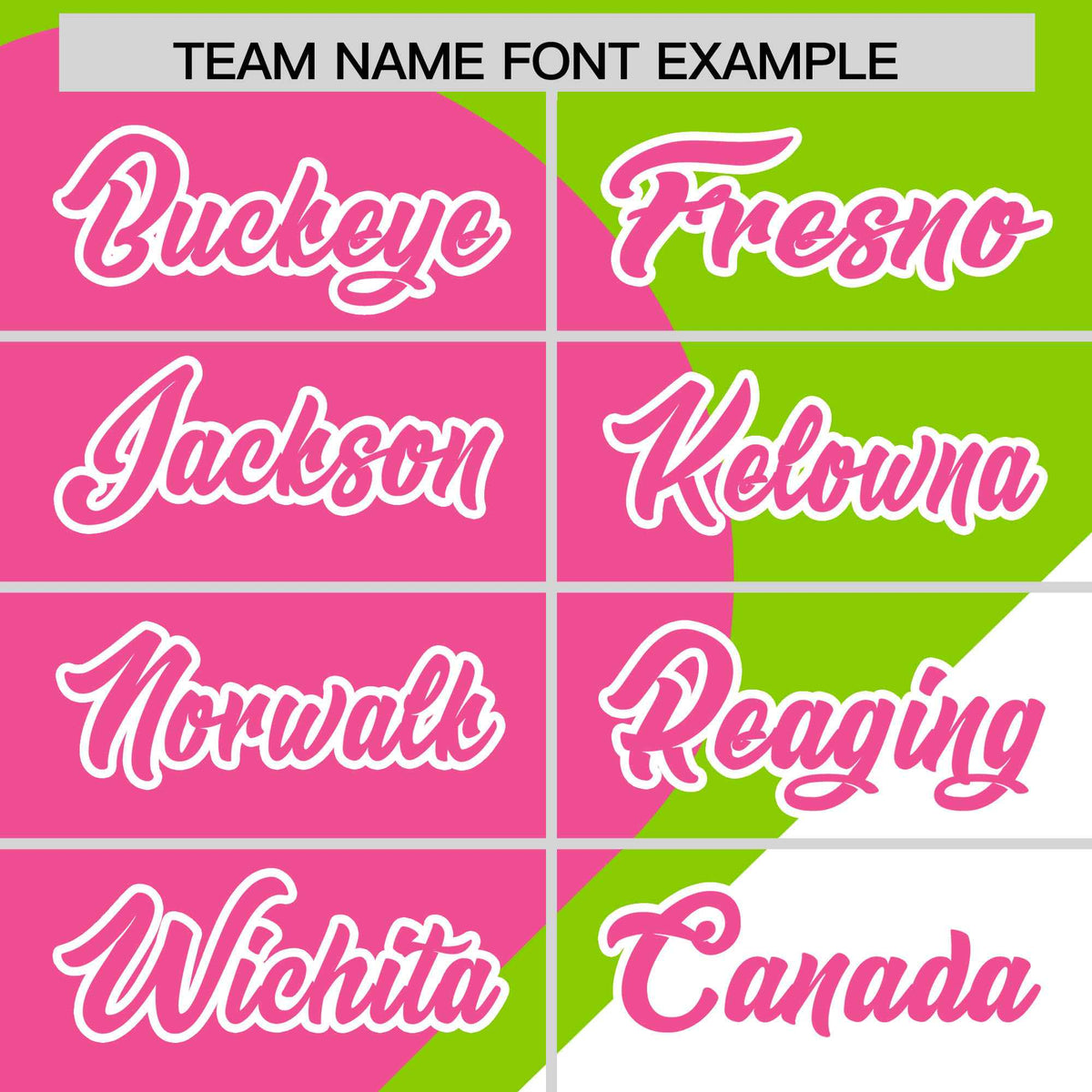 Custom Neon Green Pink-White Color Block Personalized Half Heart Pattern Authentic Baseball Jersey| KXKSHOP