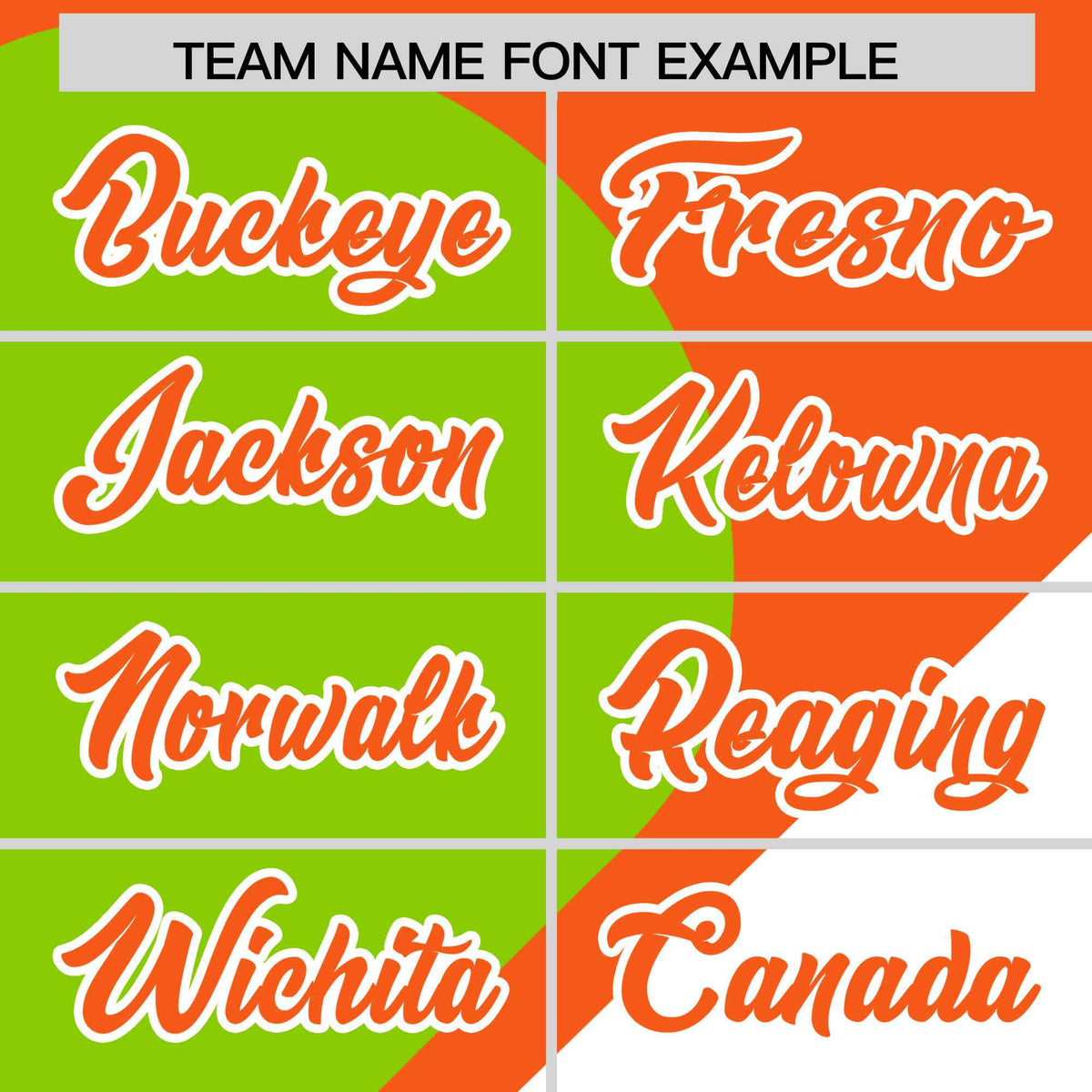 Custom Orange Neon Green-White Color Block Personalized Half Heart Pattern Authentic Baseball Jersey| KXKSHOP