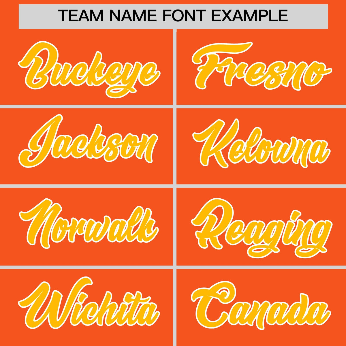 Custom Orange Yellow Side Camo Style Personalization Baseball Jersey| KXKSHOP