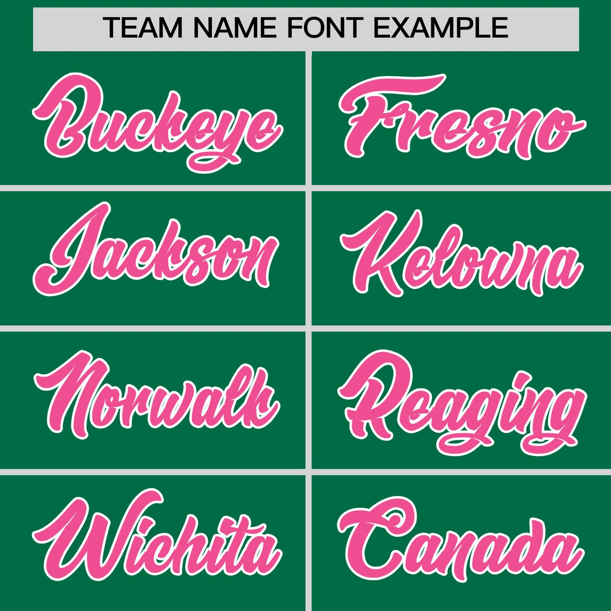 Custom Kelly Green Pink Side Camo Style Personalization Baseball Jersey| KXKSHOP