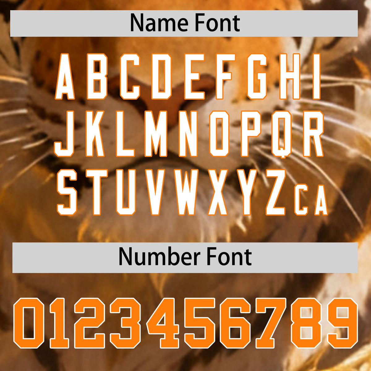 Custom Yellow Orange White Tiger Animal Series Personalization Graffiti Pattern Baseball Jersey| KXKSHOP