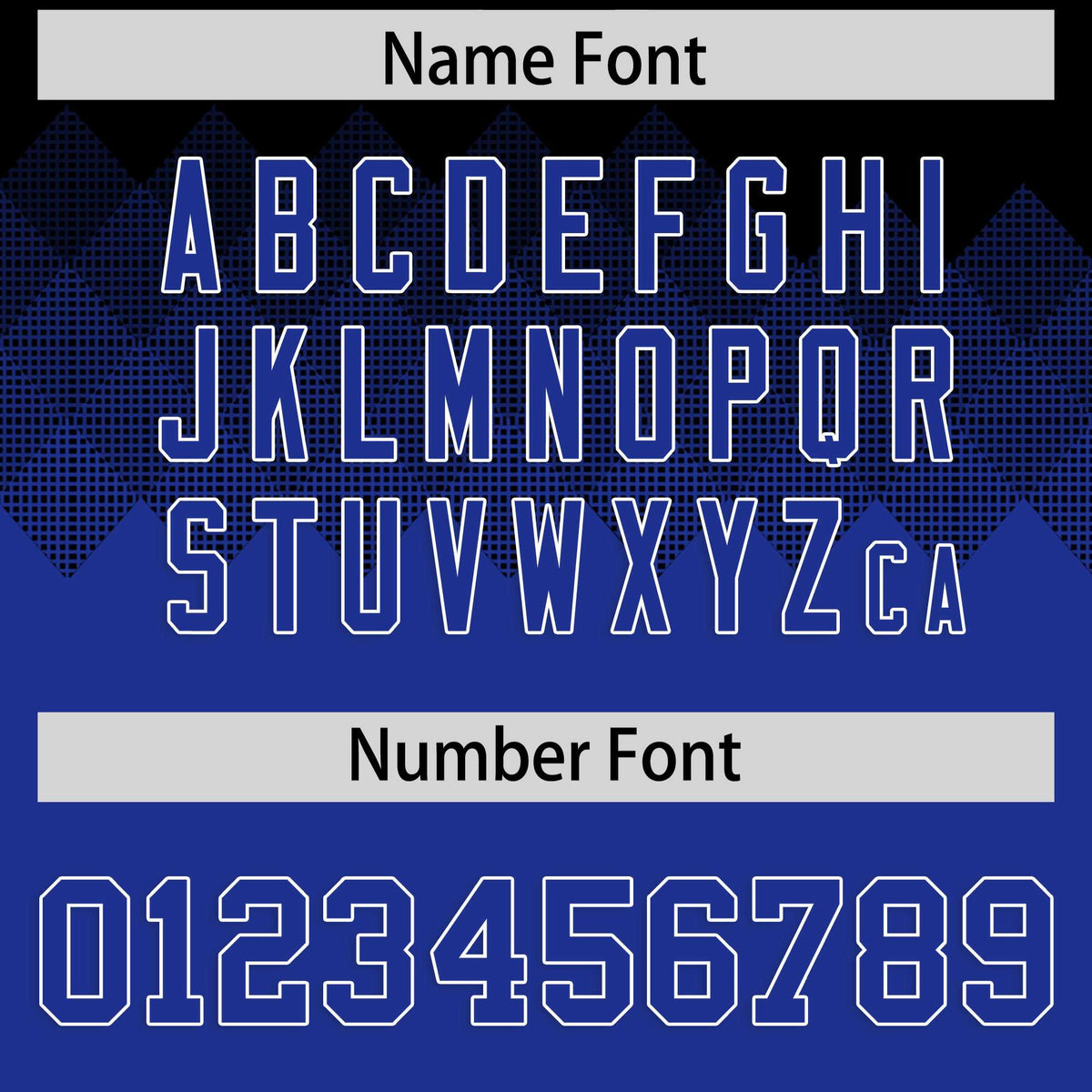 Custom Black Royal Grid Blur Pattern Authentic Baseball Jersey| KXKSHOP