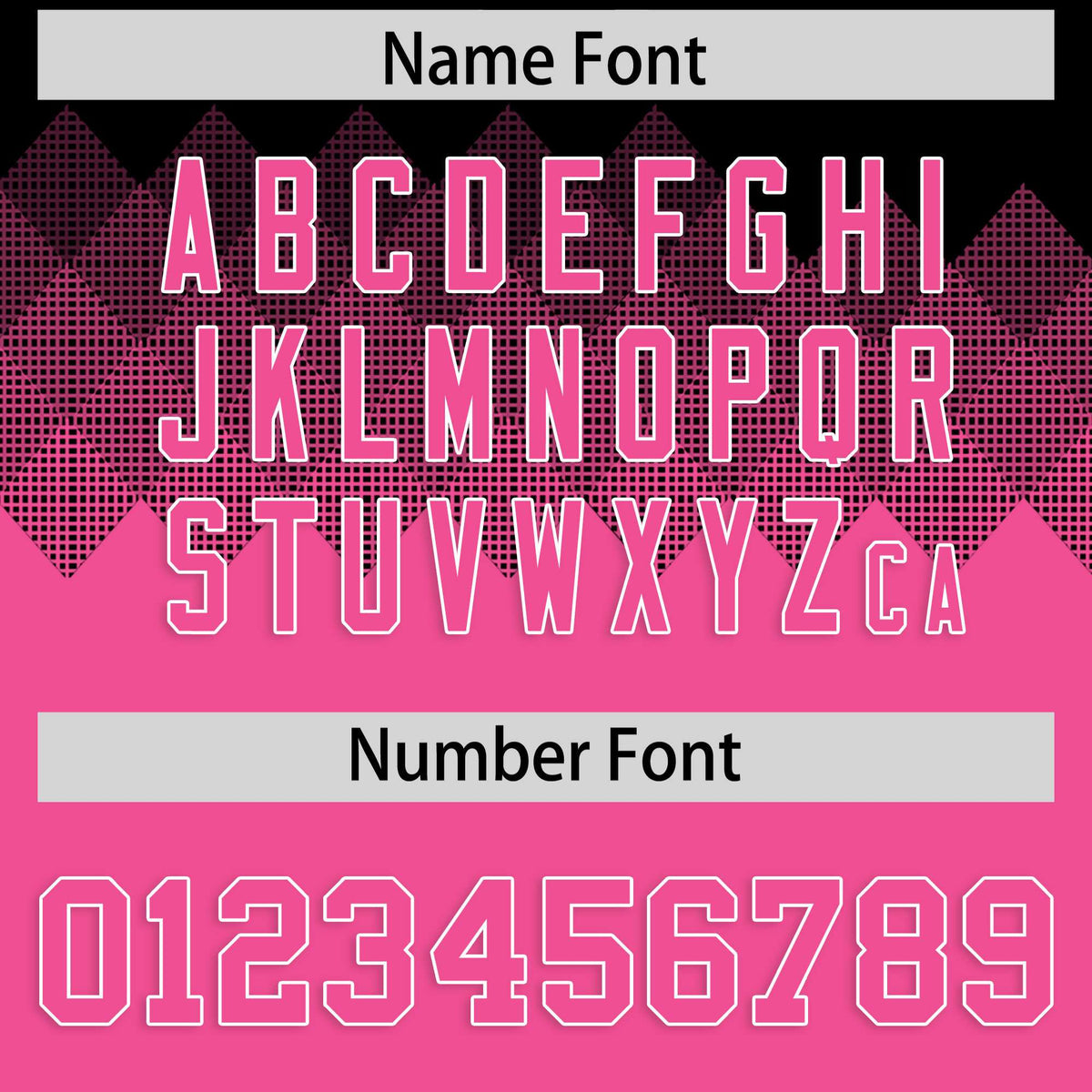 Custom Black Pink Grid Blur Pattern Authentic Baseball Jersey| KXKSHOP