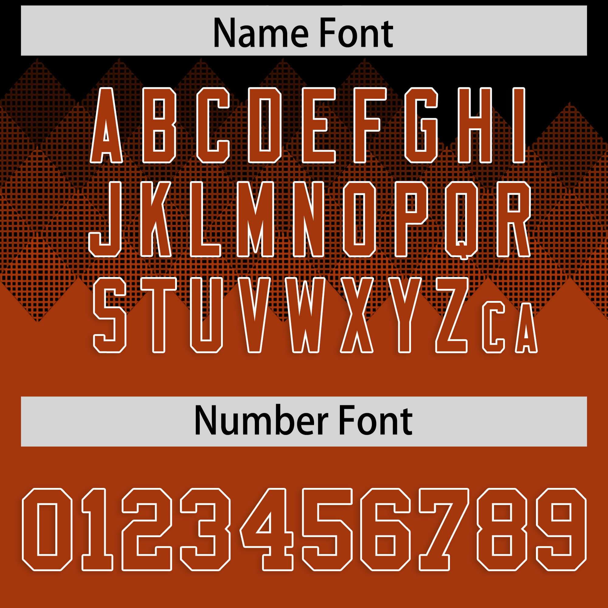 Custom Black Texas Orange Grid Blur Pattern Authentic Baseball Jersey| KXKSHOP