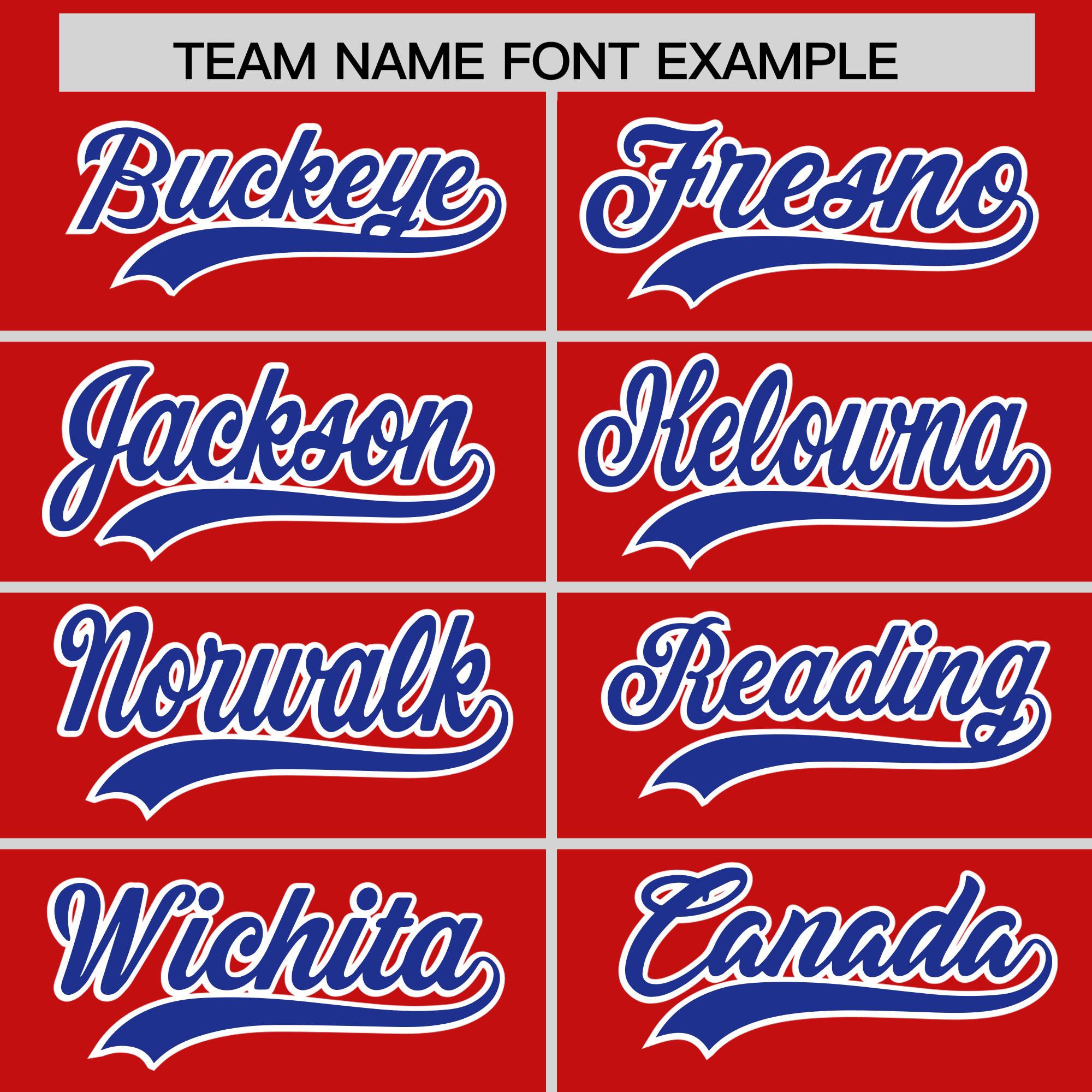 Custom Red Royal Grid Blur Pattern Authentic Baseball Jersey| KXKSHOP