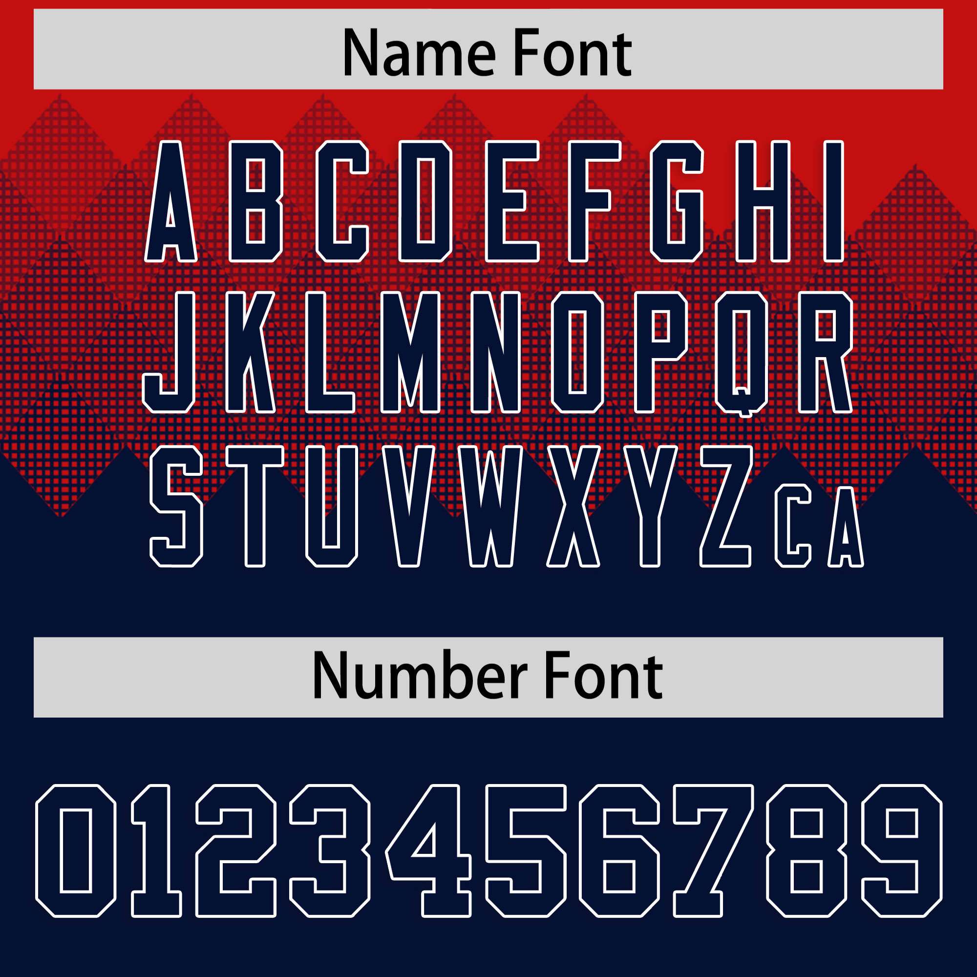 Custom Red Navy Grid Blur Pattern Authentic Baseball Jersey| KXKSHOP