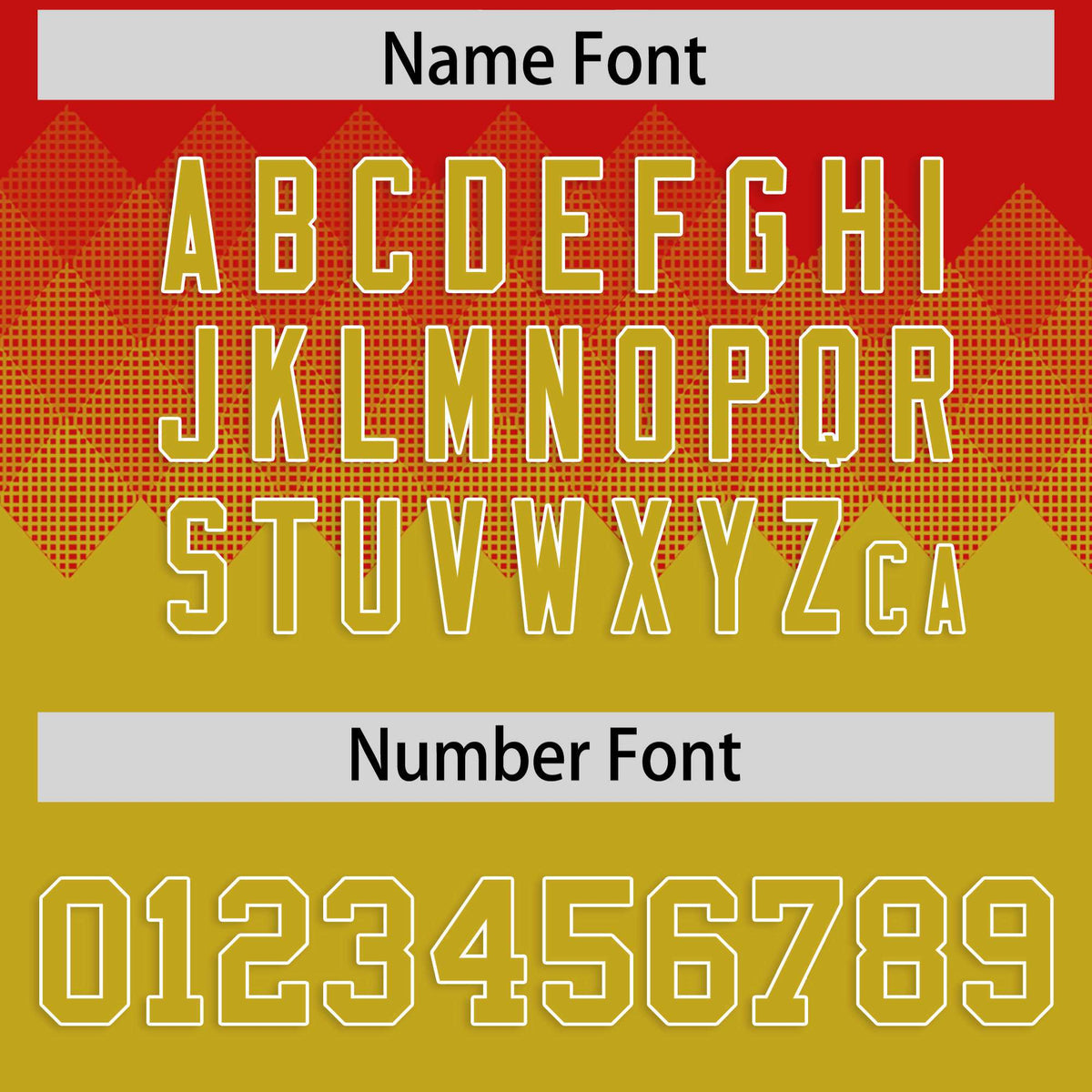 Custom Red Old Gold Grid Blur Pattern Authentic Baseball Jersey| KXKSHOP