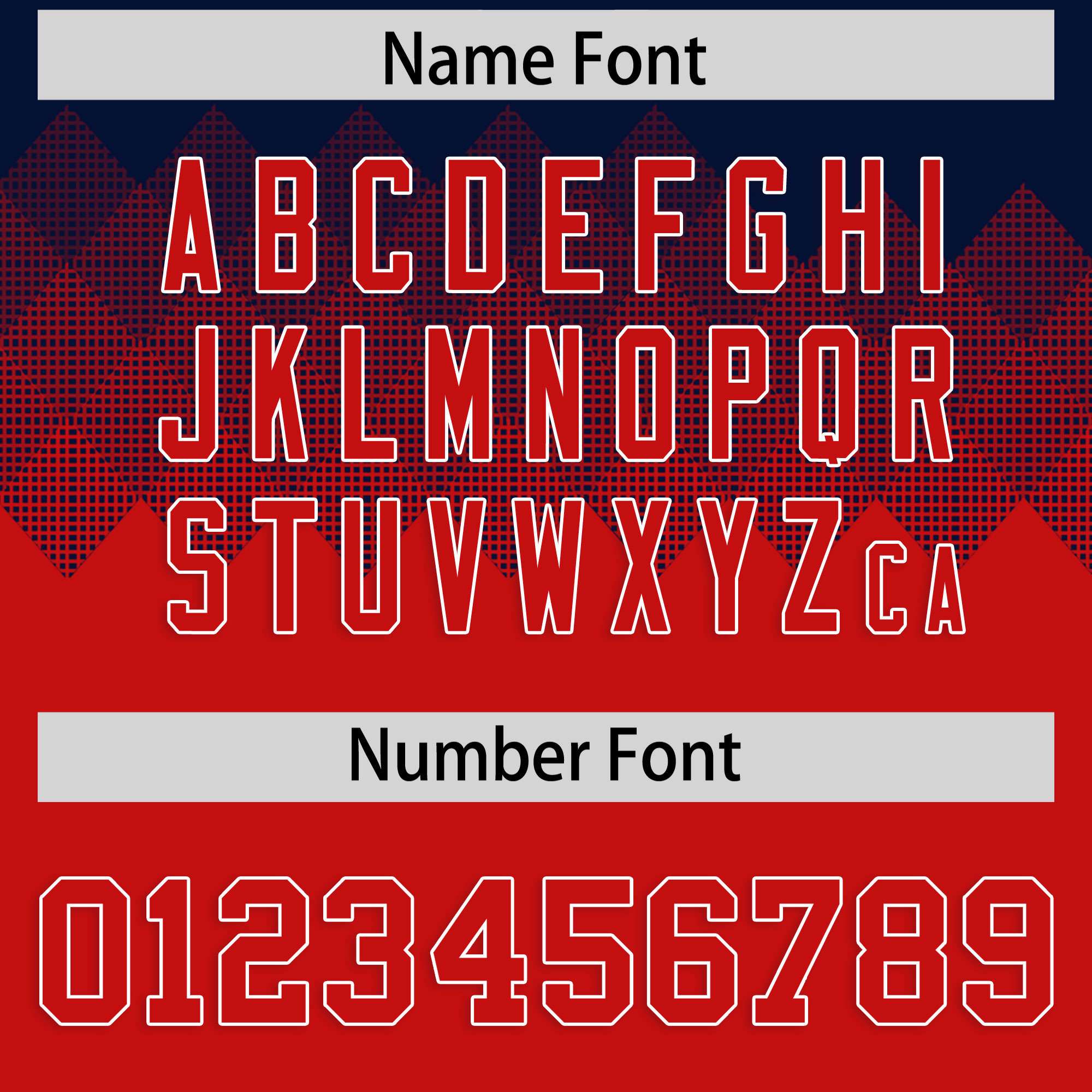 Custom Navy Red Grid Blur Pattern Authentic Baseball Jersey| KXKSHOP