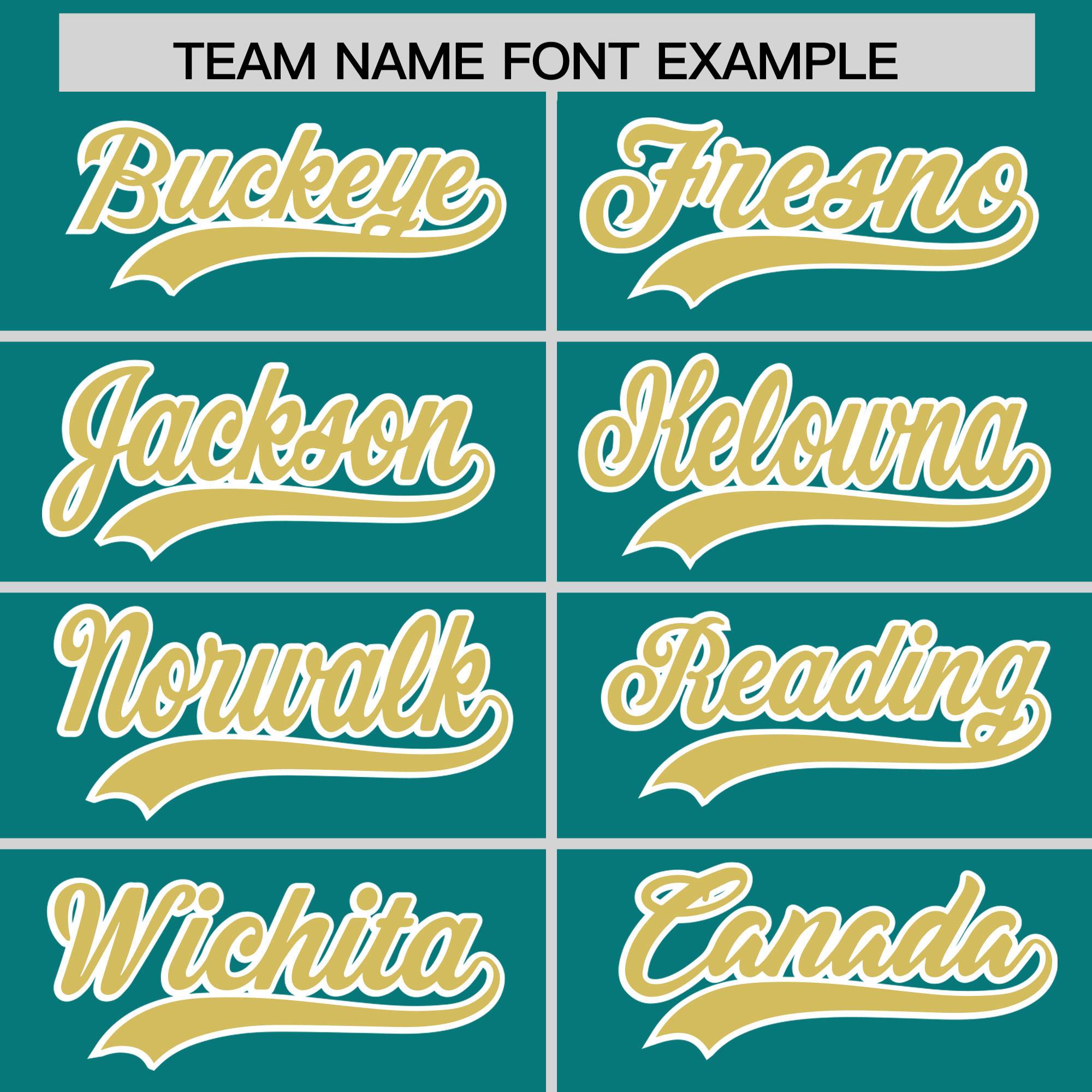Custom Aqua Old Gold Grid Blur Pattern Authentic Baseball Jersey| KXKSHOP