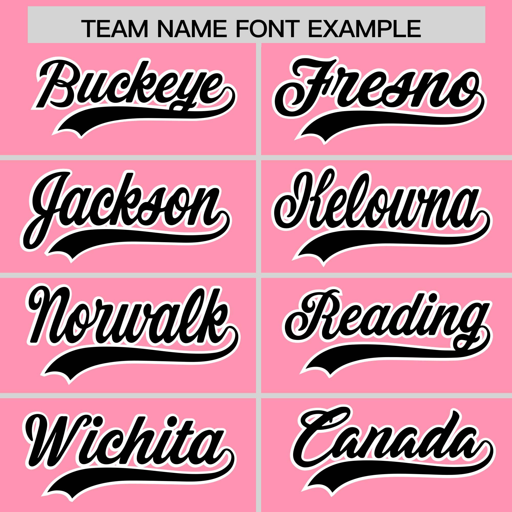 Custom Light Pink White Grid Blur Pattern Authentic Baseball Jersey| KXKSHOP