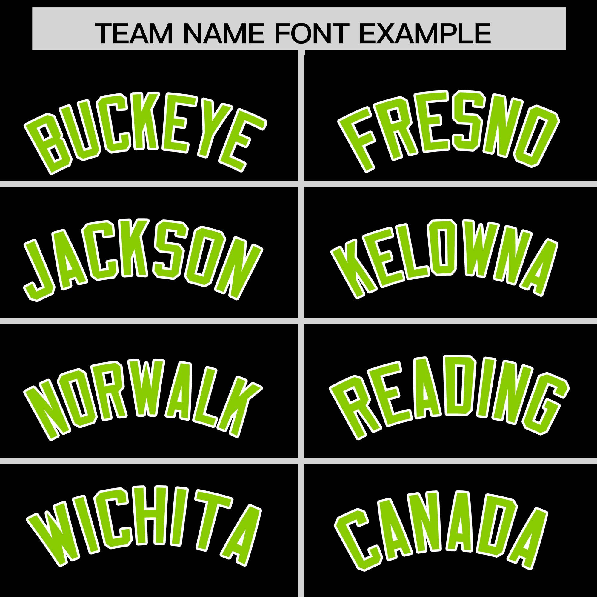 Custom Black Neon Green Grid Blur Pattern Authentic Baseball Jersey| KXKSHOP