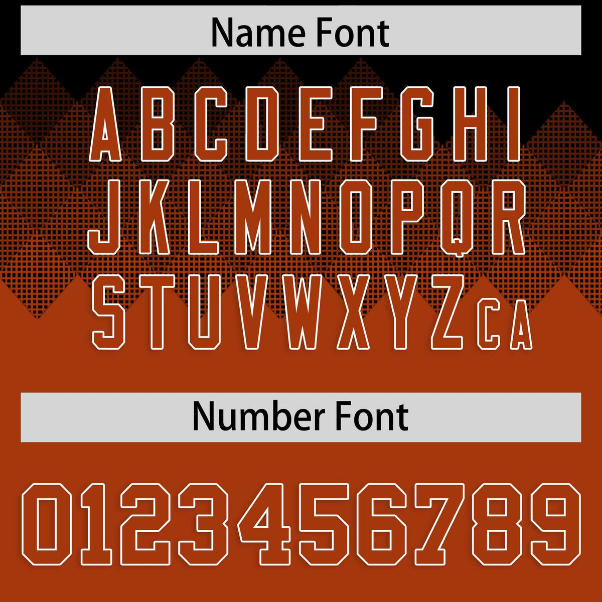 Custom Black Texas Orange Grid Blur Pattern Authentic Baseball Jersey| KXKSHOP