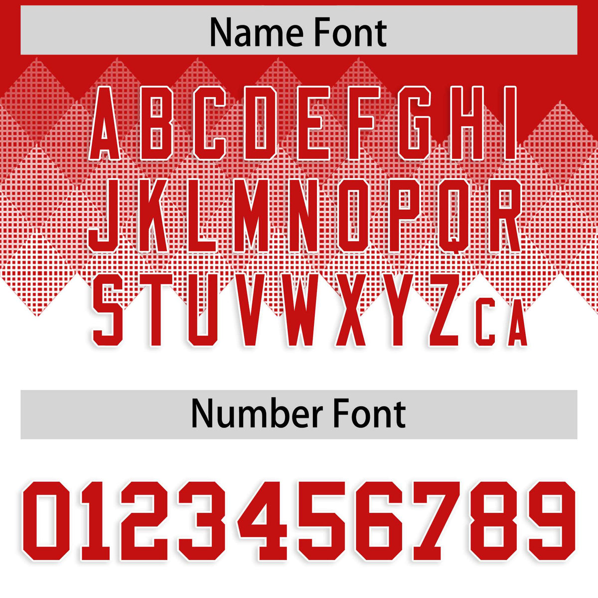 Custom Red White Grid Blur Pattern Authentic Baseball Jersey| KXKSHOP