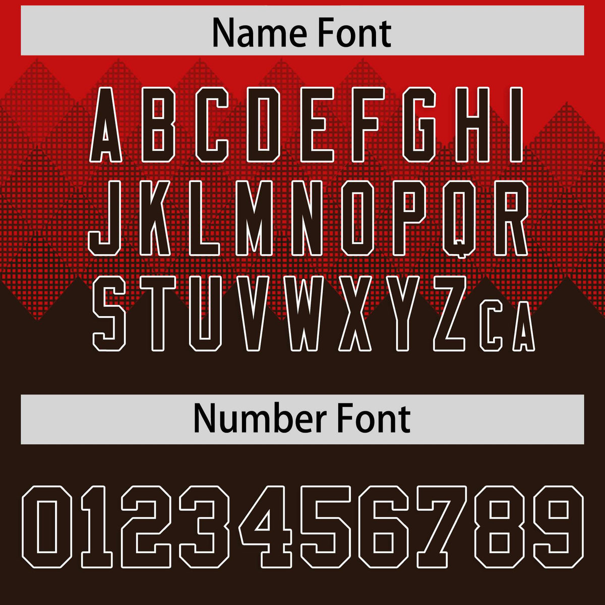 Custom Red Brown Grid Blur Pattern Authentic Baseball Jersey| KXKSHOP