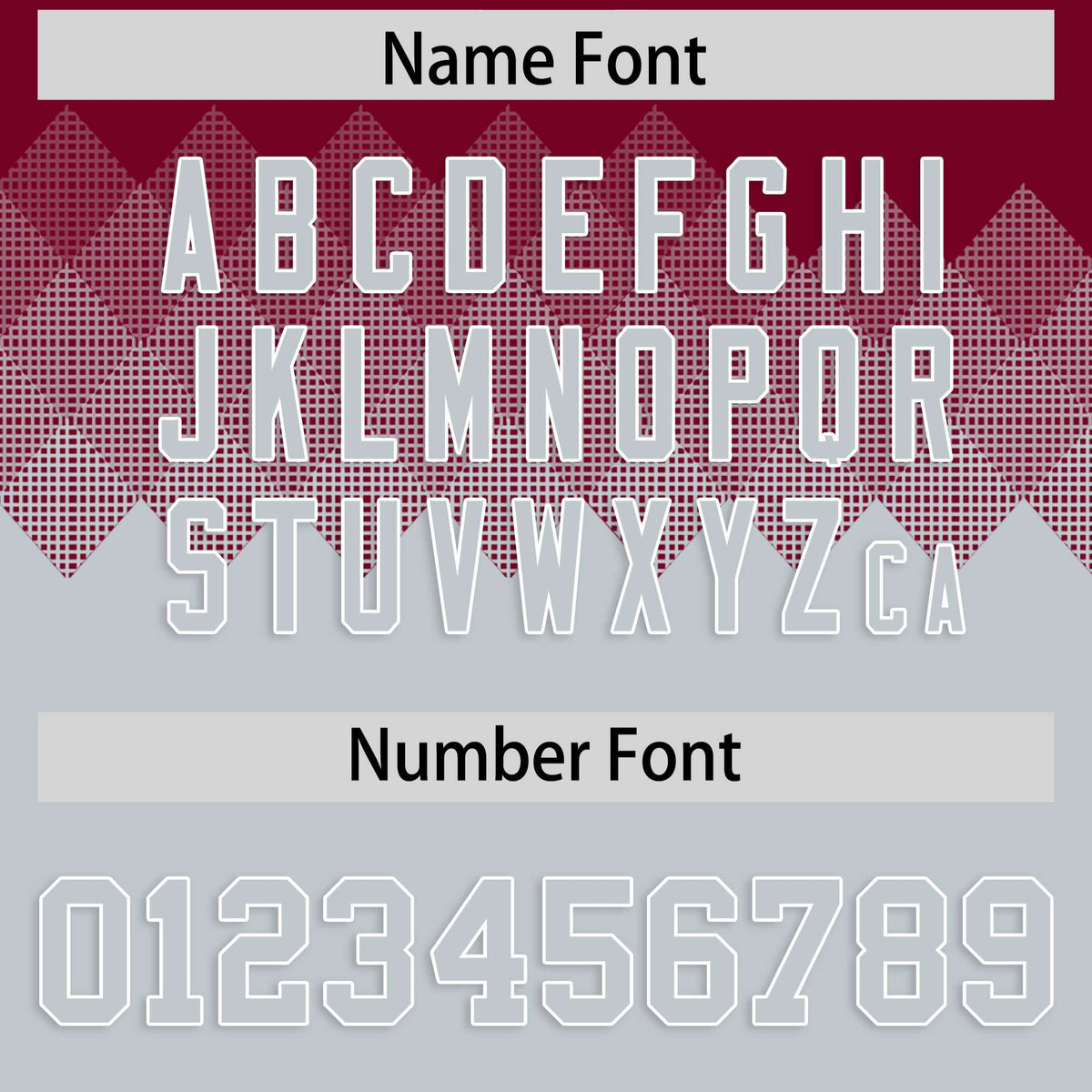 Custom Crimson Silver Grid Blur Pattern Authentic Baseball Jersey| KXKSHOP