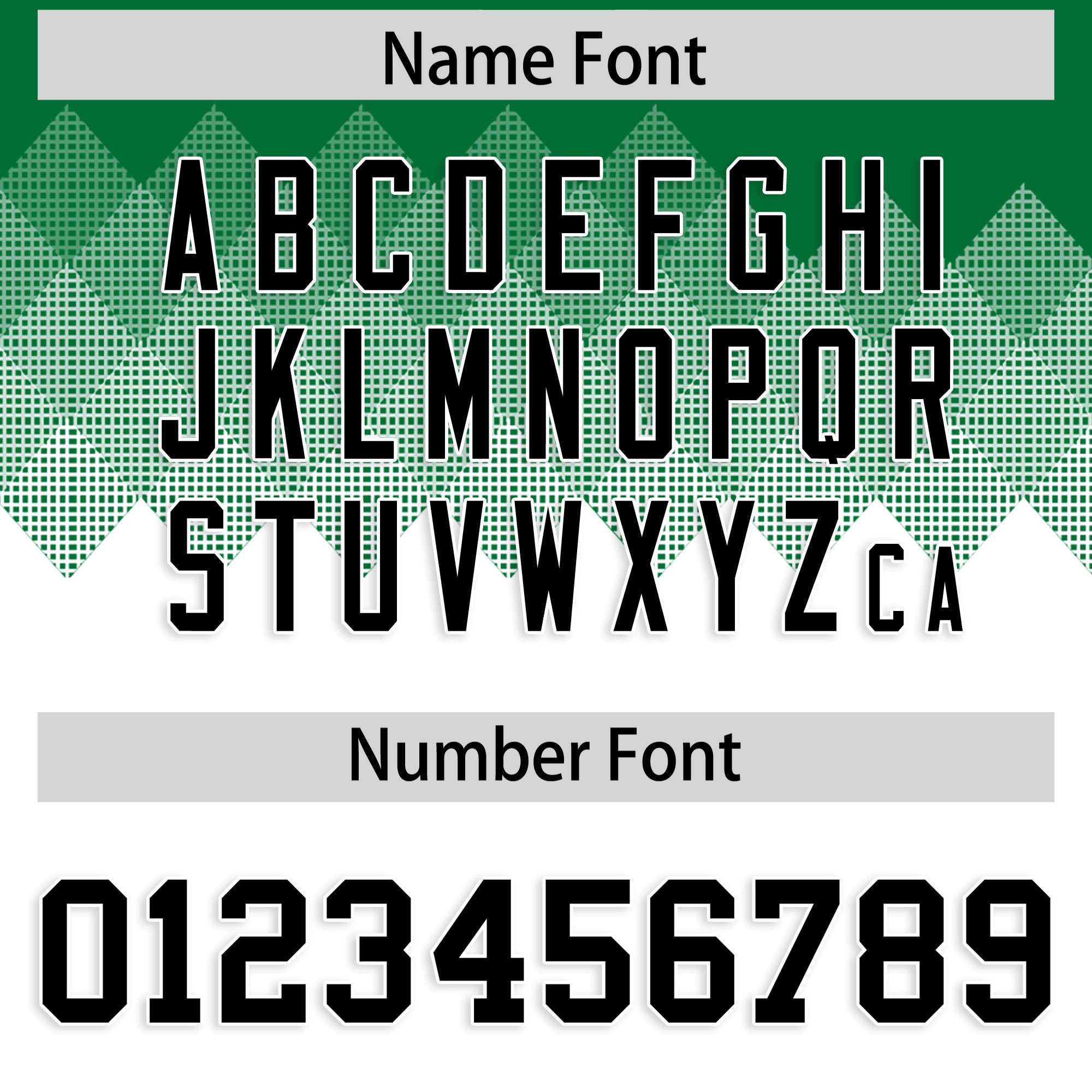 Custom Kelly Green White Grid Blur Pattern Authentic Baseball Jersey| KXKSHOP