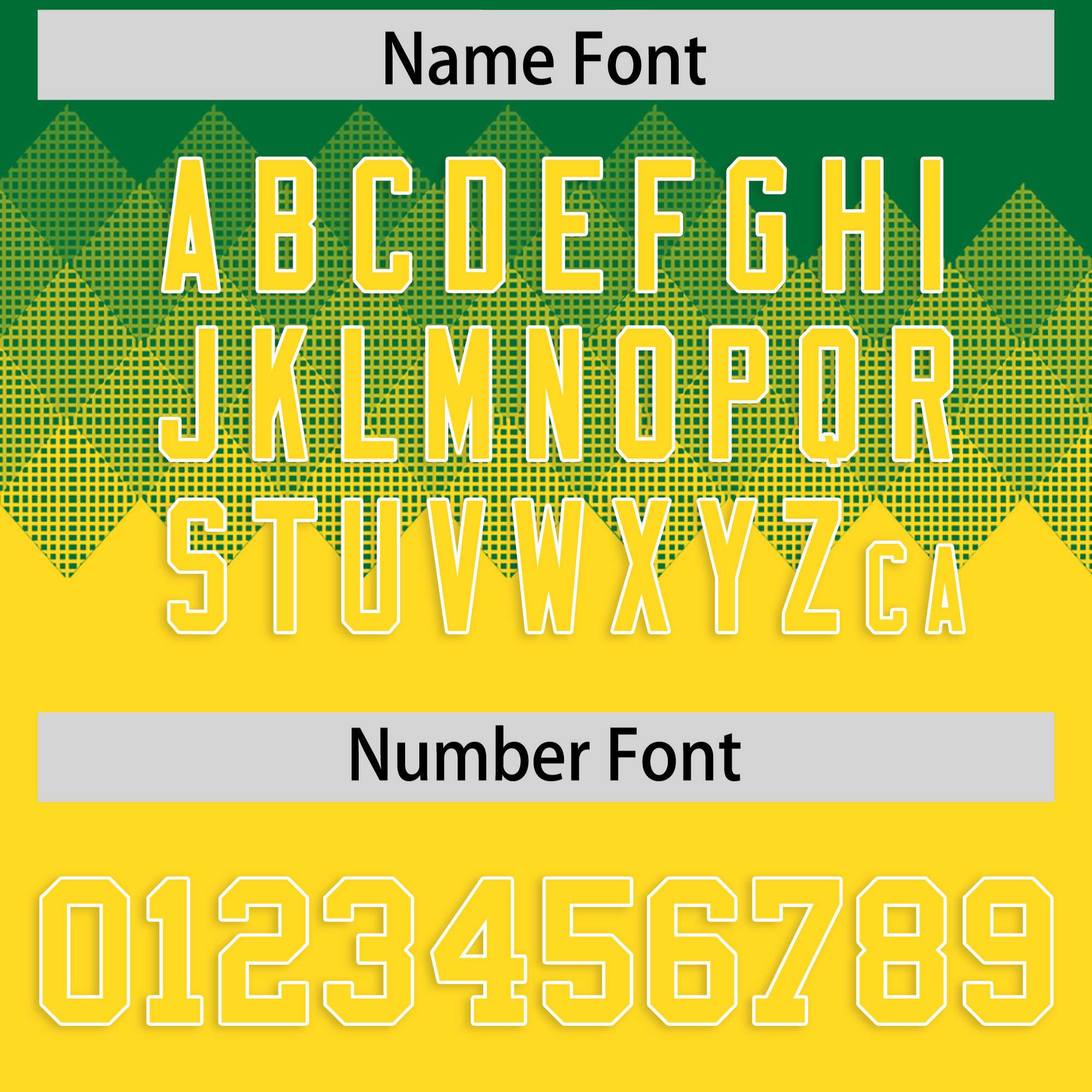 Custom Kelly Green Gold Grid Blur Pattern Authentic Baseball Jersey| KXKSHOP