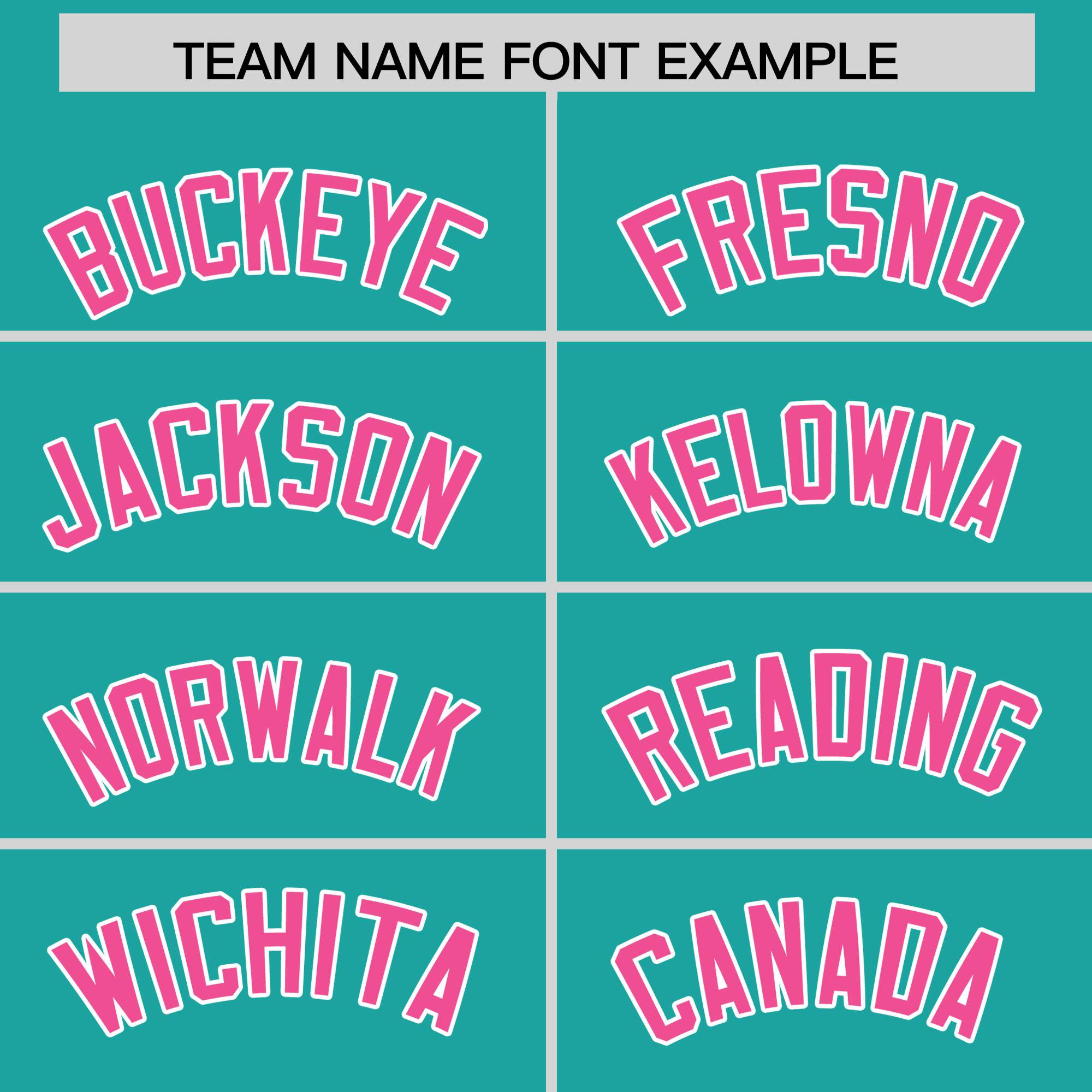 Custom Aqua Pink Grid Blur Pattern Authentic Baseball Jersey| KXKSHOP