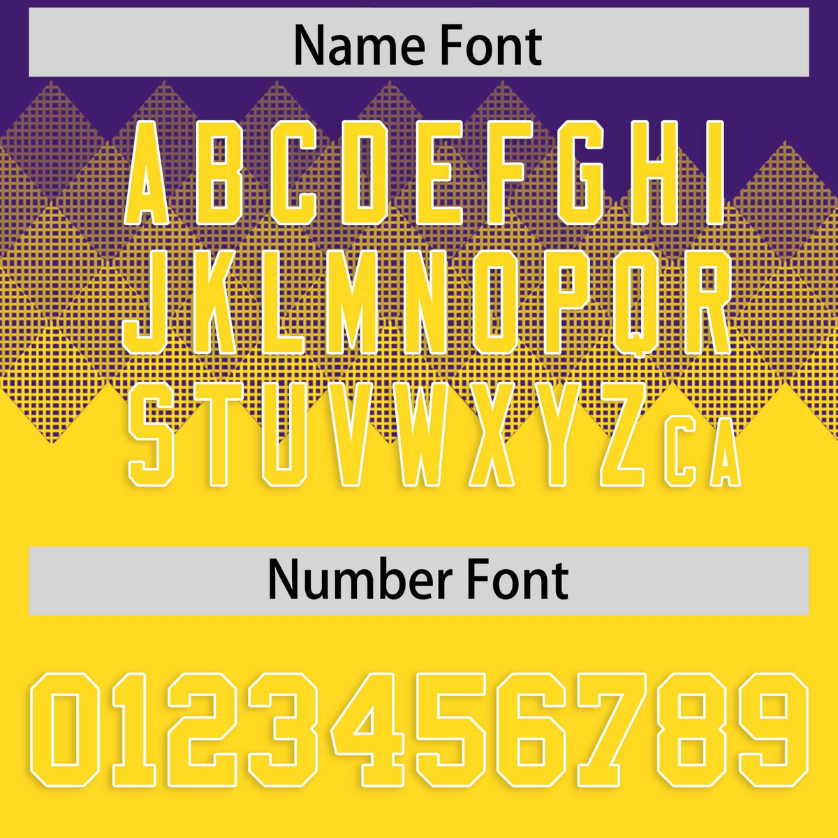 Custom Purple Gold Grid Blur Pattern Authentic Baseball Jersey| KXKSHOP