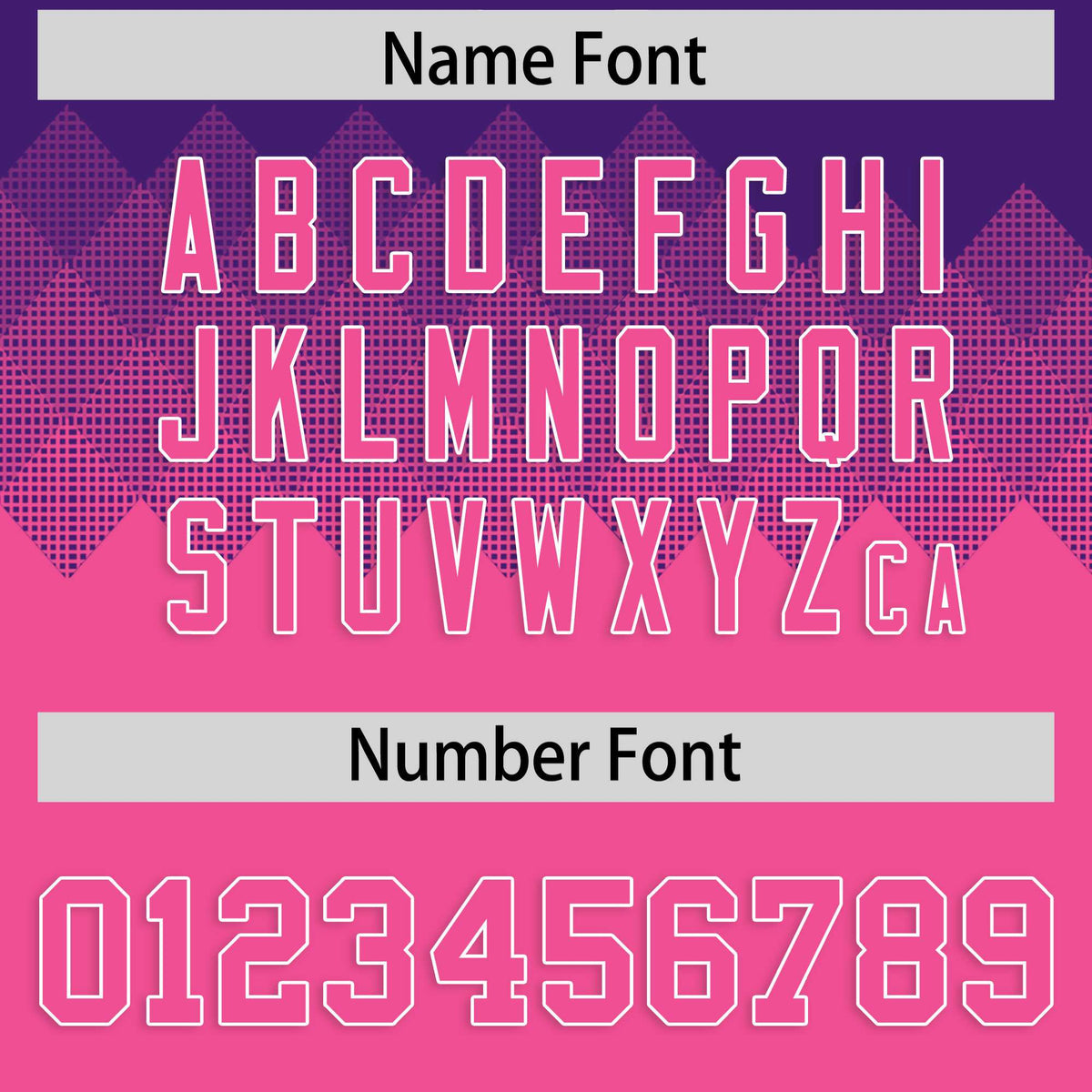 Custom Purple Pink Grid Blur Pattern Authentic Baseball Jersey| KXKSHOP