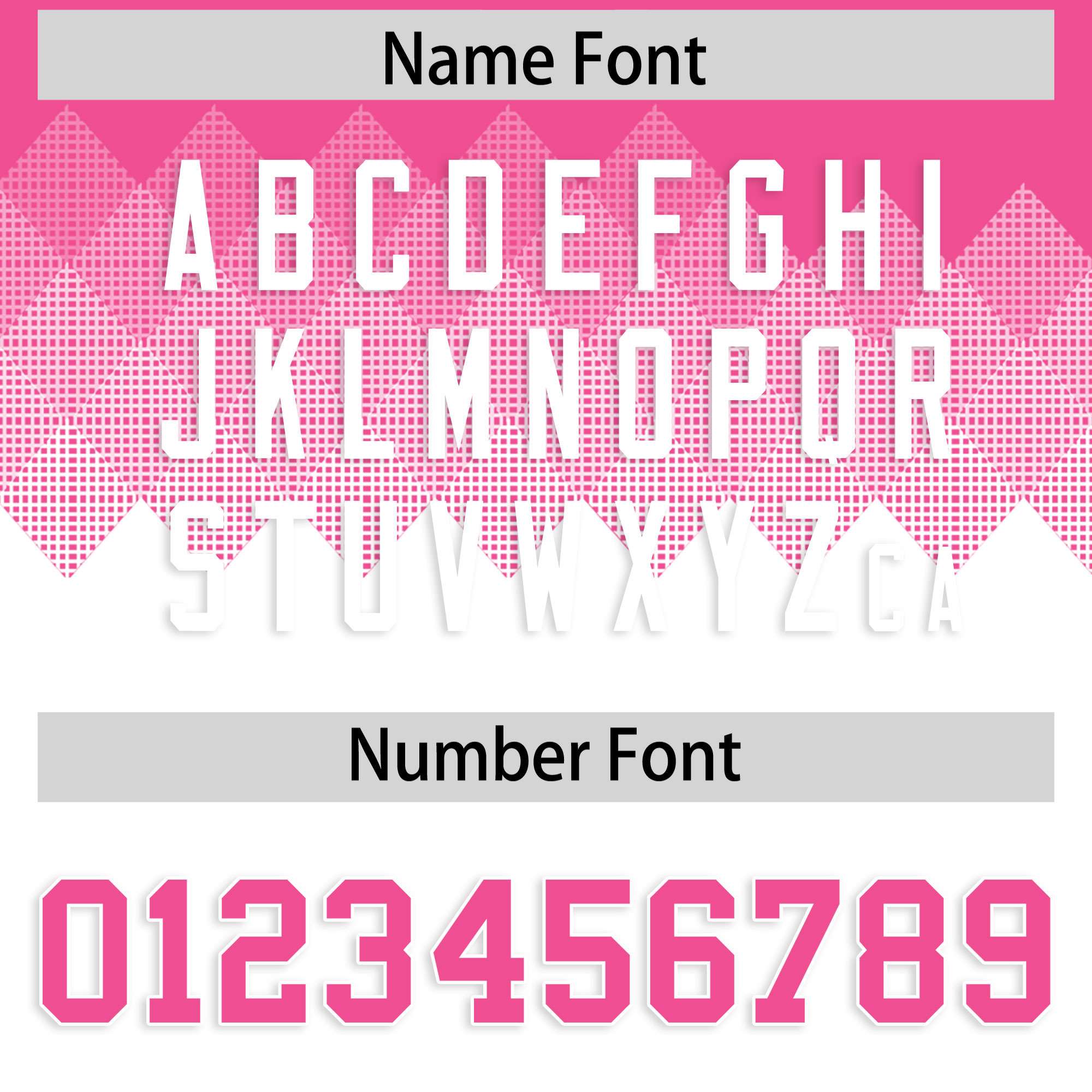 Custom Pink White Grid Blur Pattern Authentic Baseball Jersey| KXKSHOP